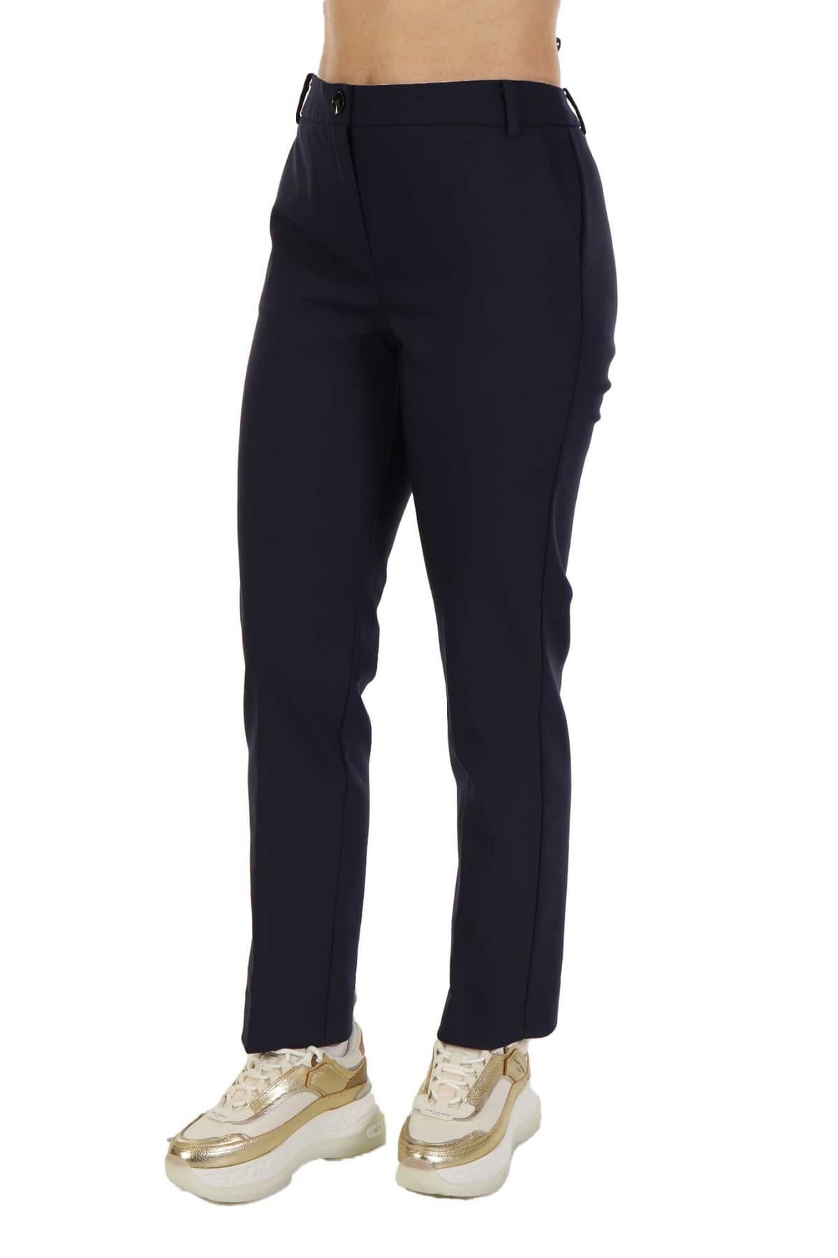 MARELLA EMME ΠΑΝΤΕΛΟΝΙ CHINO VALENZA ΣΚΟΥΡΟ ΜΠΛΕ