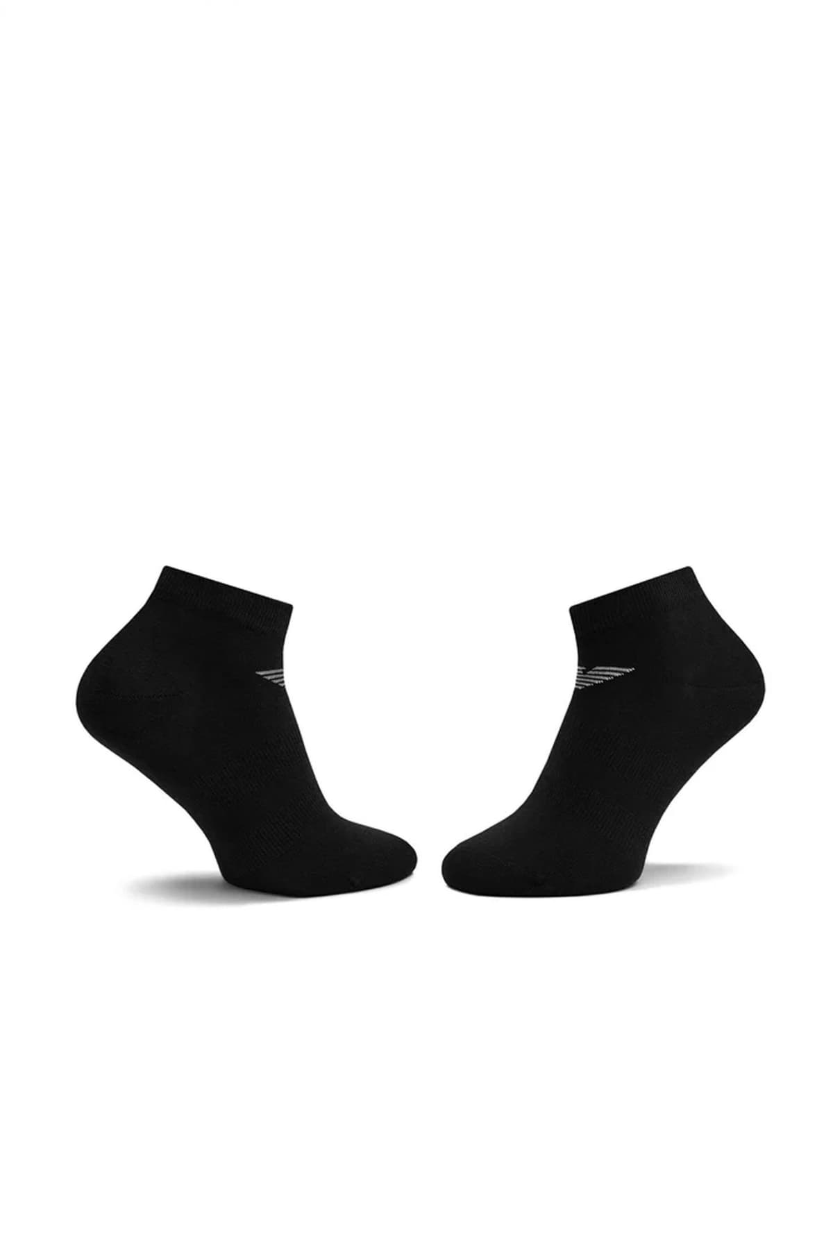 EMPORIO ARMANI ΚΑΛΤΣΑΚΙΑ 3PACK LOGO ΜΑΥΡΟ-ΓΚΡΙ-ΛΕΥΚΟ