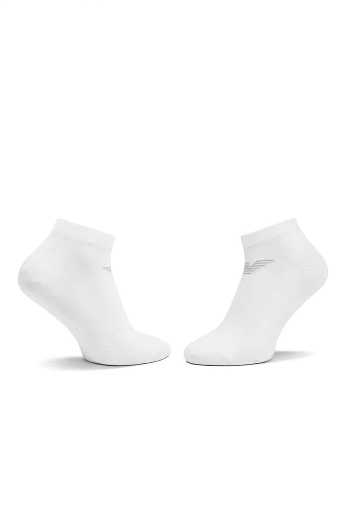 EMPORIO ARMANI ΚΑΛΤΣΑΚΙΑ 3PACK LOGO ΜΑΥΡΟ-ΓΚΡΙ-ΛΕΥΚΟ