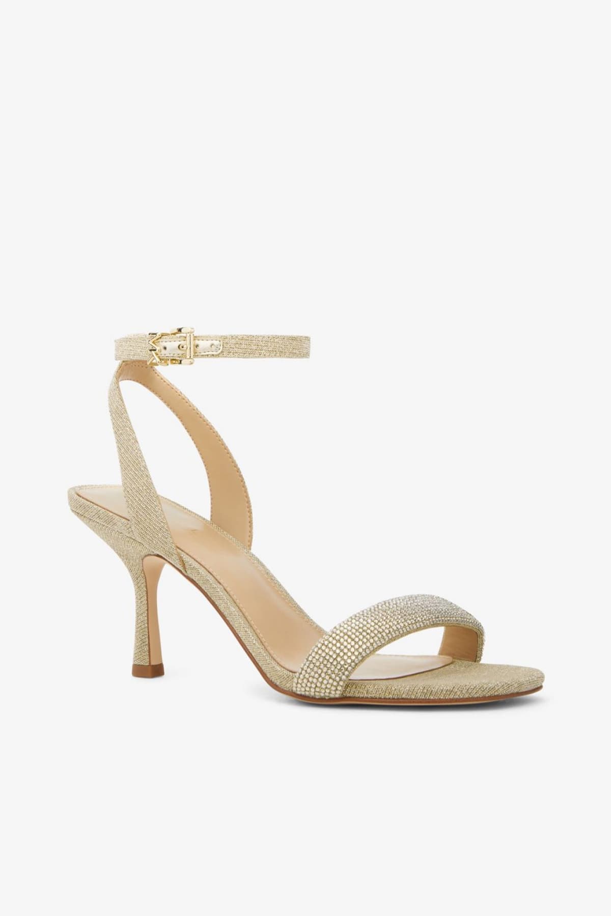 MICHAEL KORS ΠΑΠΟΥΤΣΙΑ ΠΕΔΙΛΑ CARRIE SANDAL ΣΤΡΑΣ ΧΡΥΣΟ
