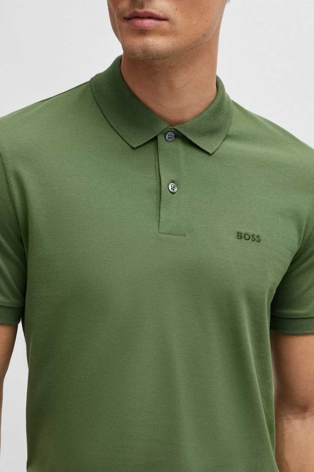 BOSS POLO PALLAS ΠΡΑΣΙΝΟ
