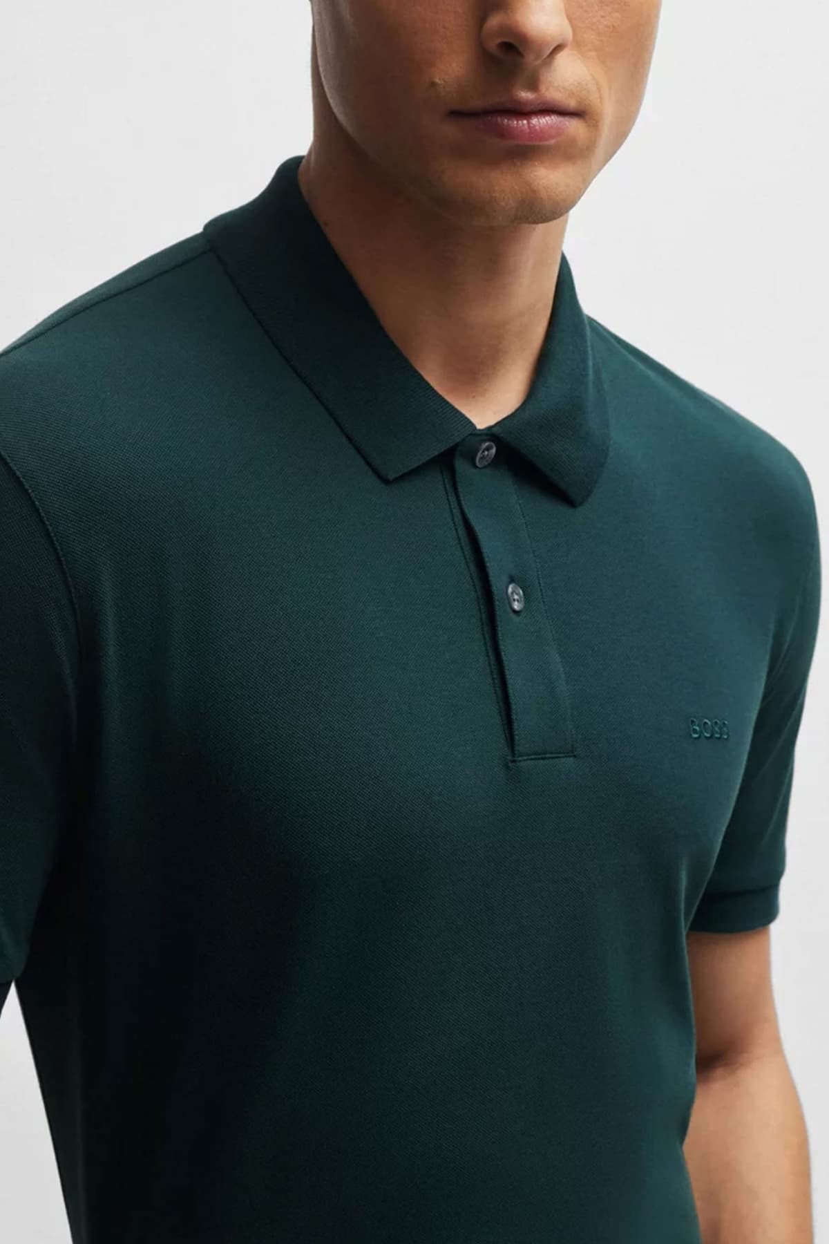 BOSS POLO PALLAS ΠΡΑΣΙΝΟ