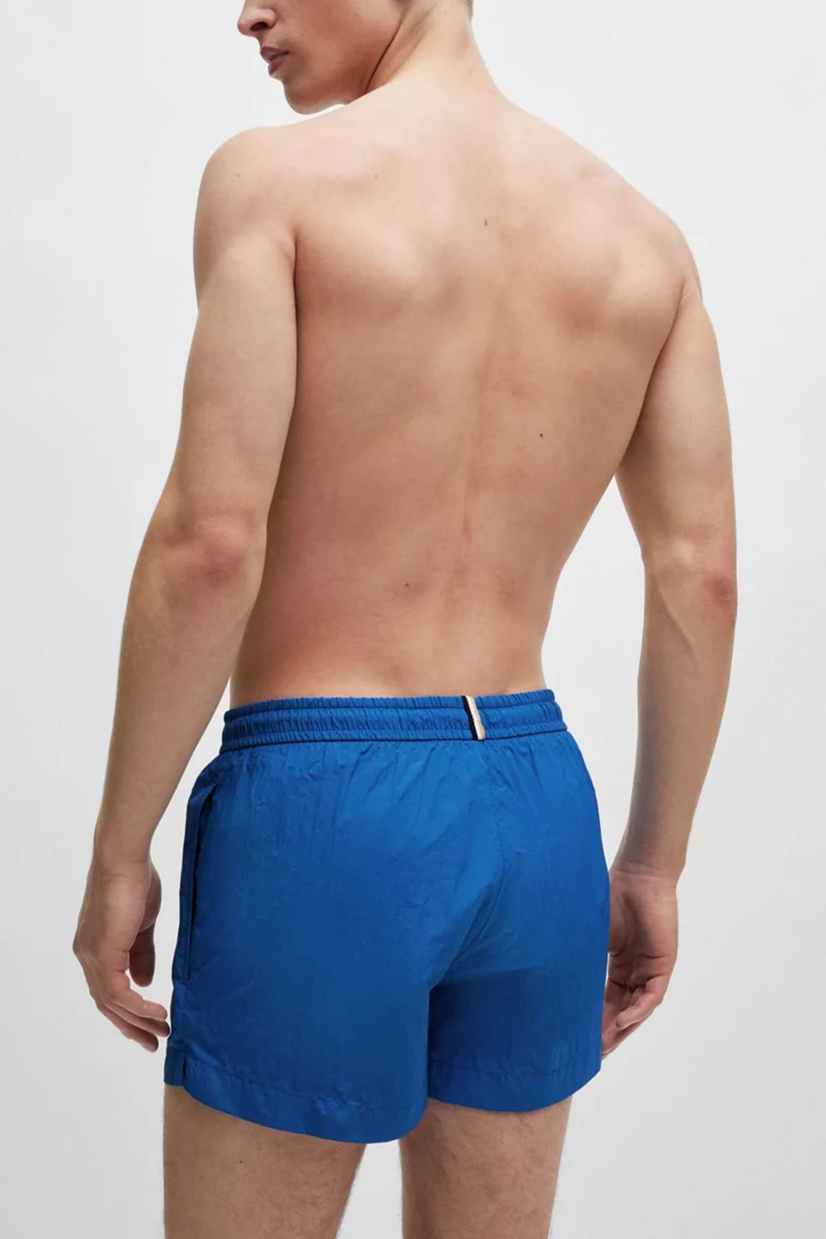 BOSS BEACHWEAR ΜΑΓΙΩ MOONEYE QUICK DRY ΡΟΥΑ ΜΠΛΕ