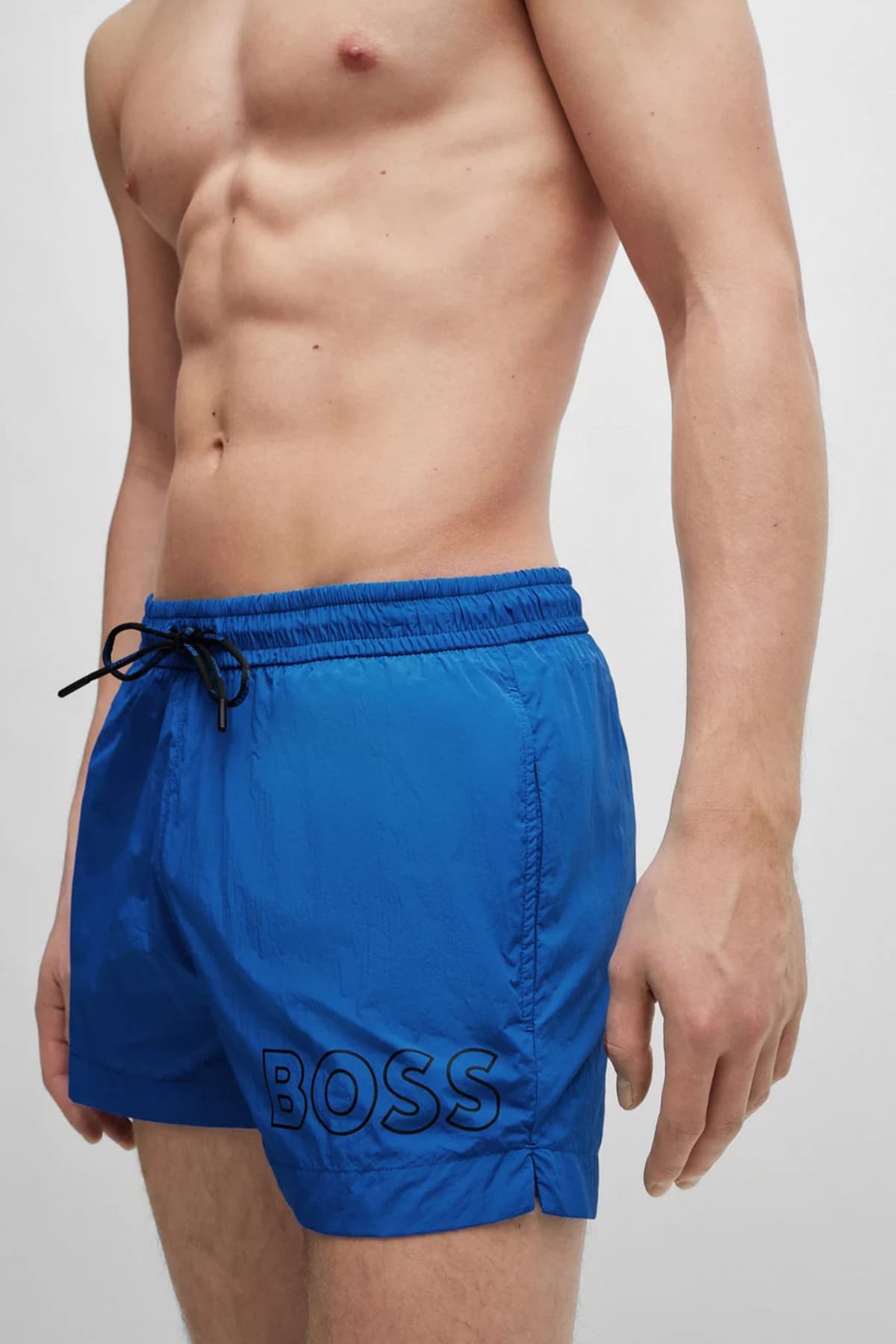 BOSS BEACHWEAR ΜΑΓΙΩ MOONEYE QUICK DRY ΡΟΥΑ ΜΠΛΕ