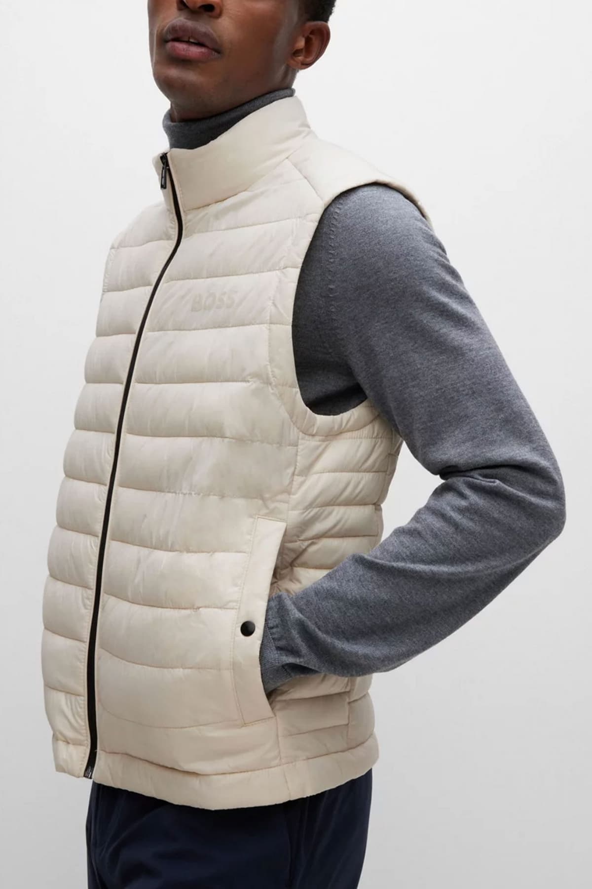 BOSS ΜΠΟΥΦΑΝ ΑΜΑΝΙΚΟ CALANO ΕΚΡΟΥ