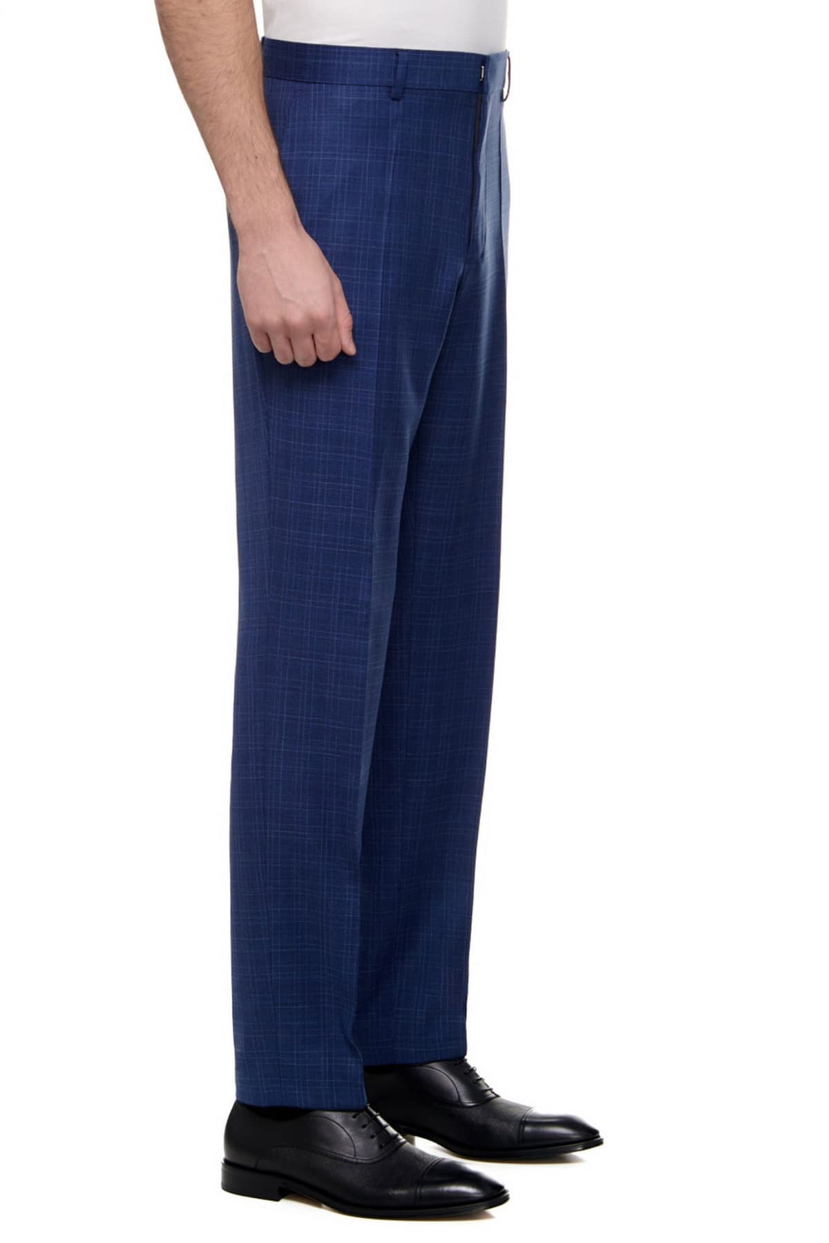 BOSS ΠΑΝΤΕΛΟΝΙ ΚΟΣΤΟΥΜΙΟΥ ΚΑΡΩ REGULAR FIT H-LENON-MM-224 ΜΠΛΕ