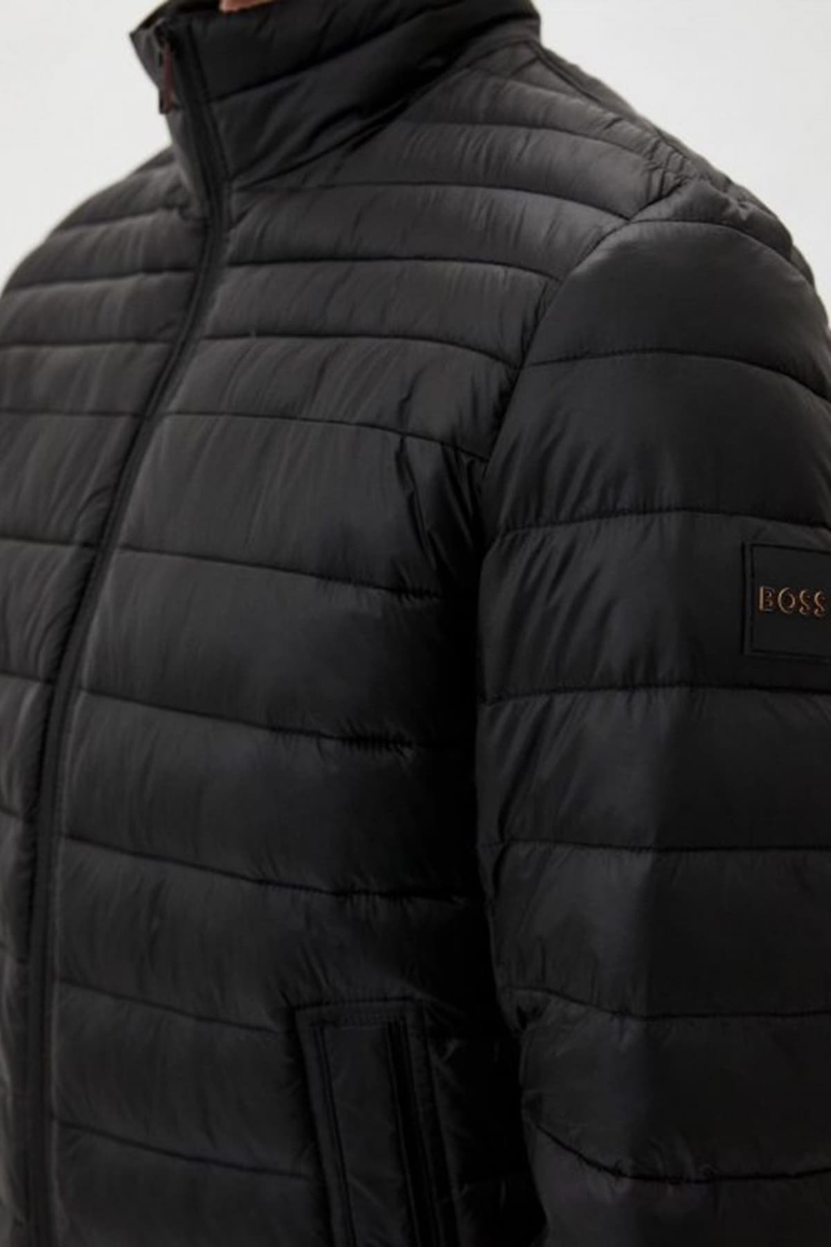 BOSS CASUAL ΜΠΟΥΦΑΝ ΦΟΥΣΚΩΤΟ ODEN1 ΜΑΥΡΟ