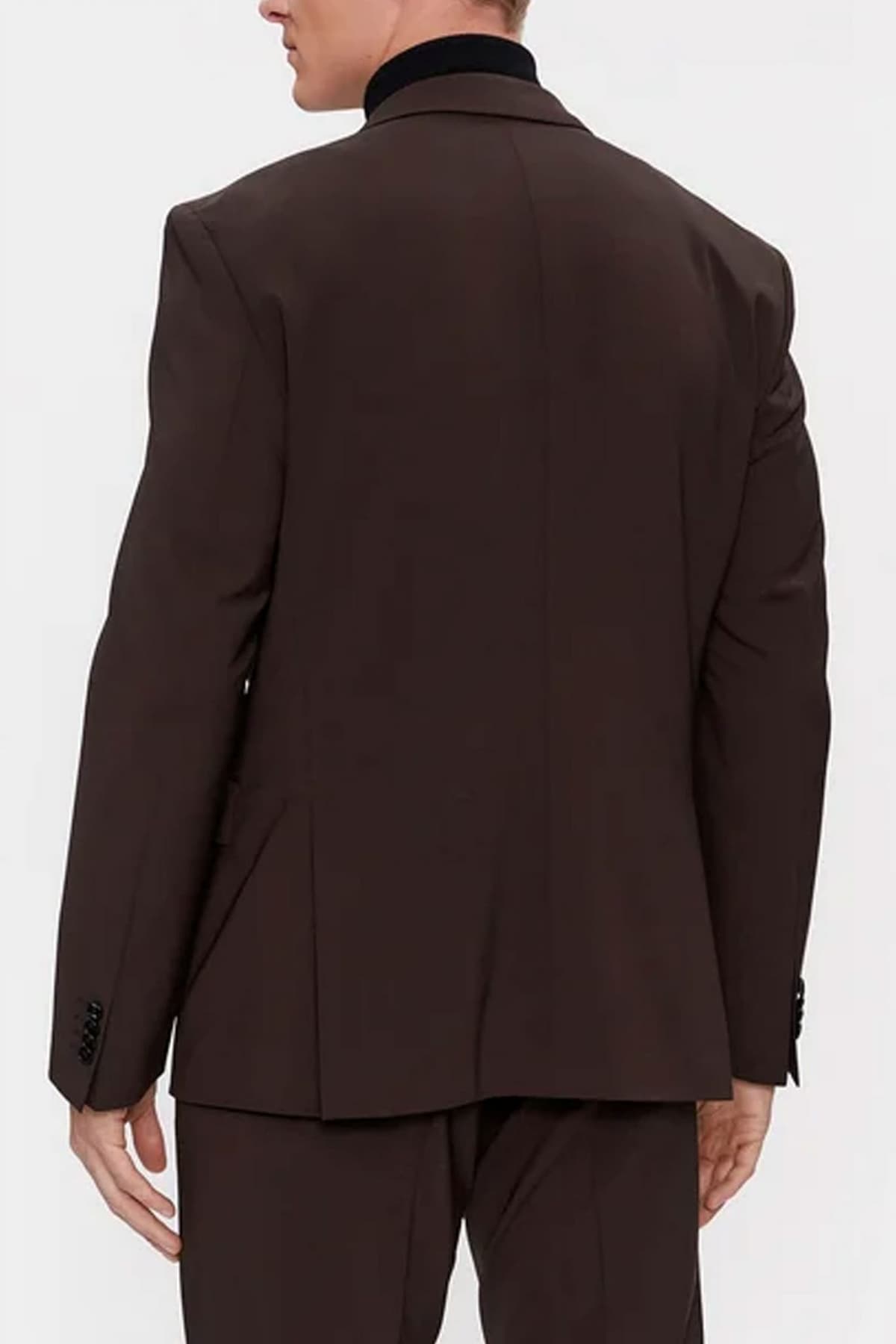 BOSS ΚΟΣΤΟΥΜΙ H-HUGE-2PCS-224 LANIFICIO TESSE BI-STRETCH SLIM FIT ΜΠΟΡΝΤΩ