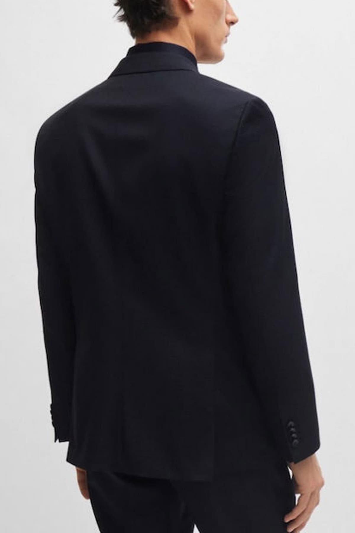 BOSS ΚΟΣΤΟΥΜΙ ΜΙΚΡΟΣΧΕΔΙΟ H-HUGE-2PCS-PEAK-232 SLIM FIT ΜΠΛΕ