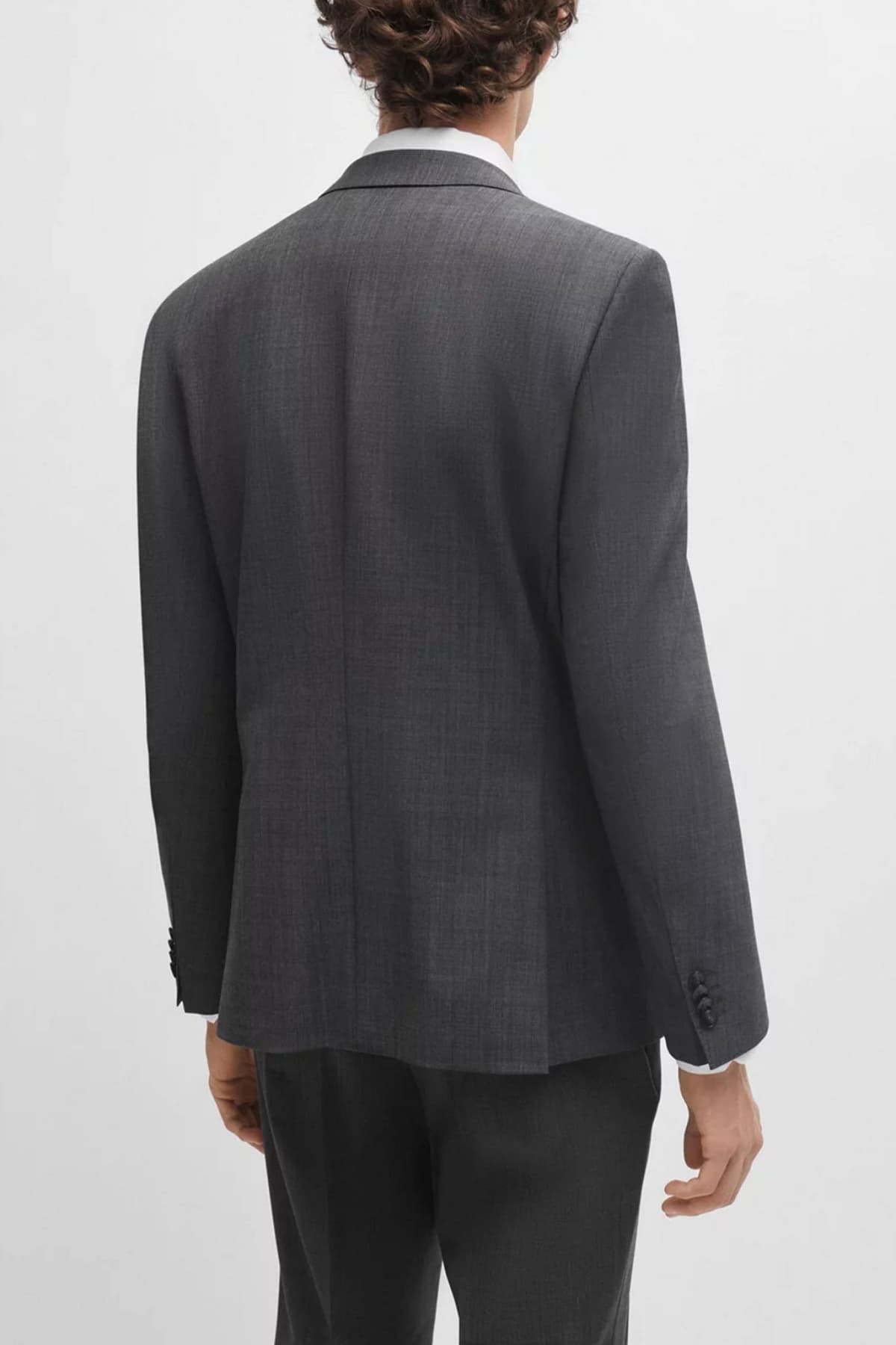 BOSS ΚΟΣΤΟΥΜΙ SLIM FIT H-HUGE-2PCS-224 ΓΚΡΙ