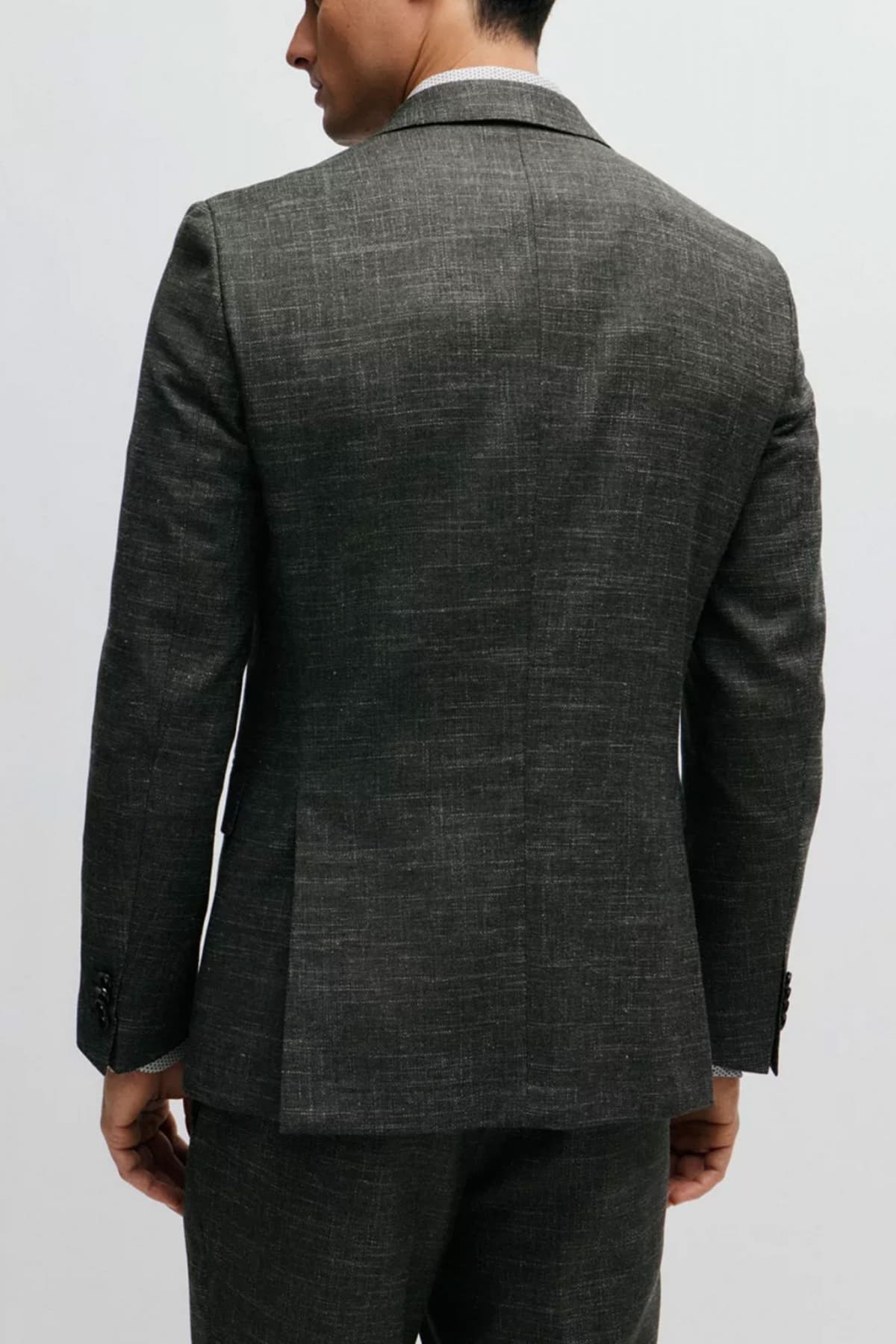 BOSS ΣΑΚΑΚΙ LANIFICIO TESSE BIELA STRETCH SLIM FIT H-HUTSON-233 ΧΑΚΙ