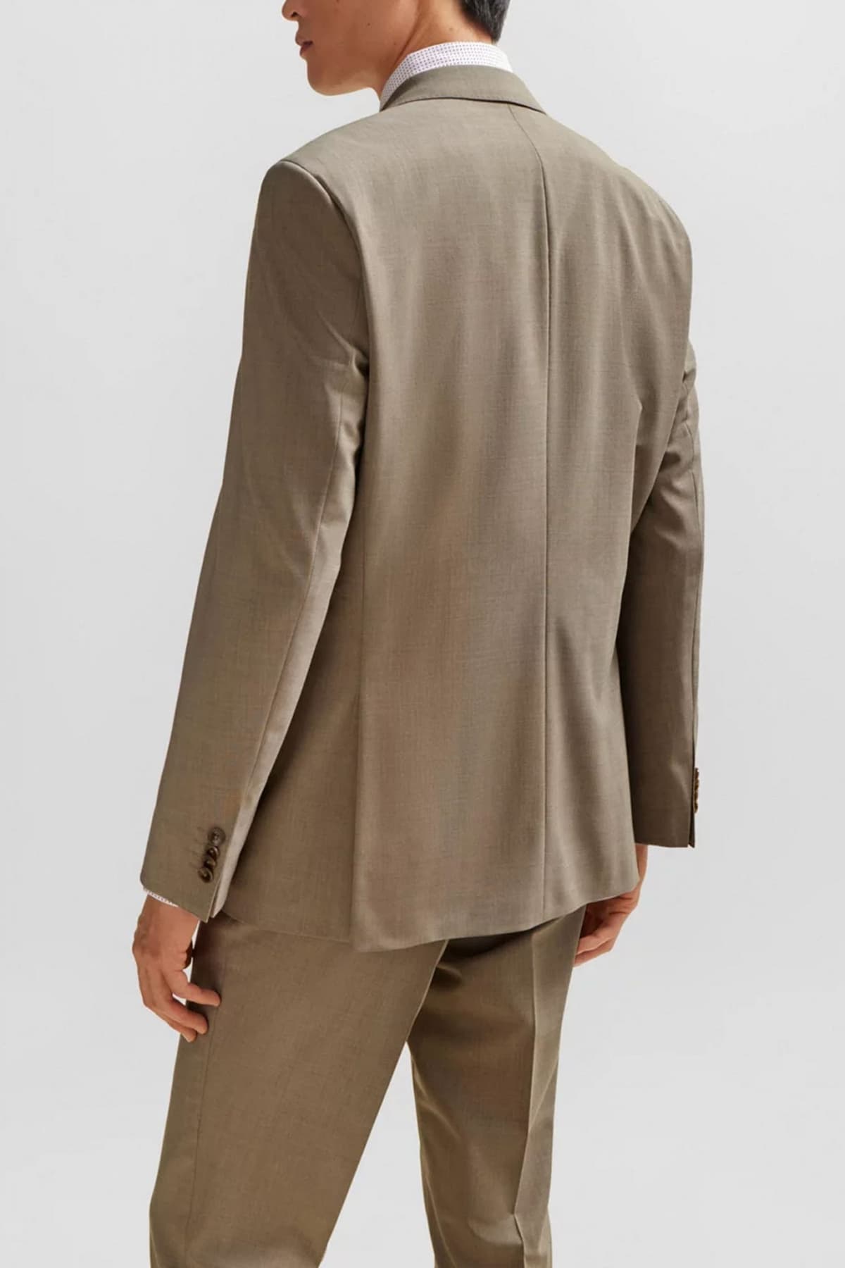 BOSS ΚΟΣΤΟΥΜΙ ΜΕ ΓΙΛΕΚΟ SUPER 120 BI-STRETCH GUABELLO 1815 H-JECKSON-3PCS-241 ΜΠΕΖ