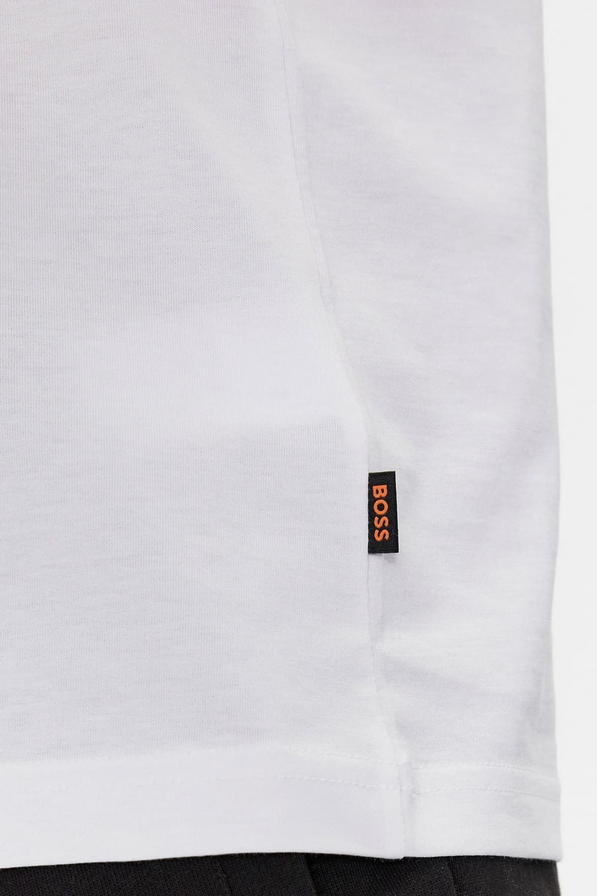 BOSS CASUAL T-SHIRT TEEMUSHROOM ΛΕΥΚΟ