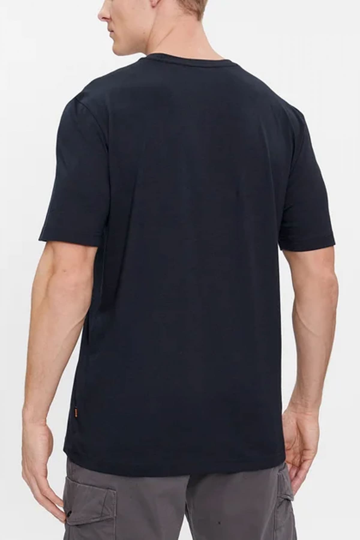 BOSS CASUAL T-SHIRT TEEMUSHROOM ΜΠΛΕ