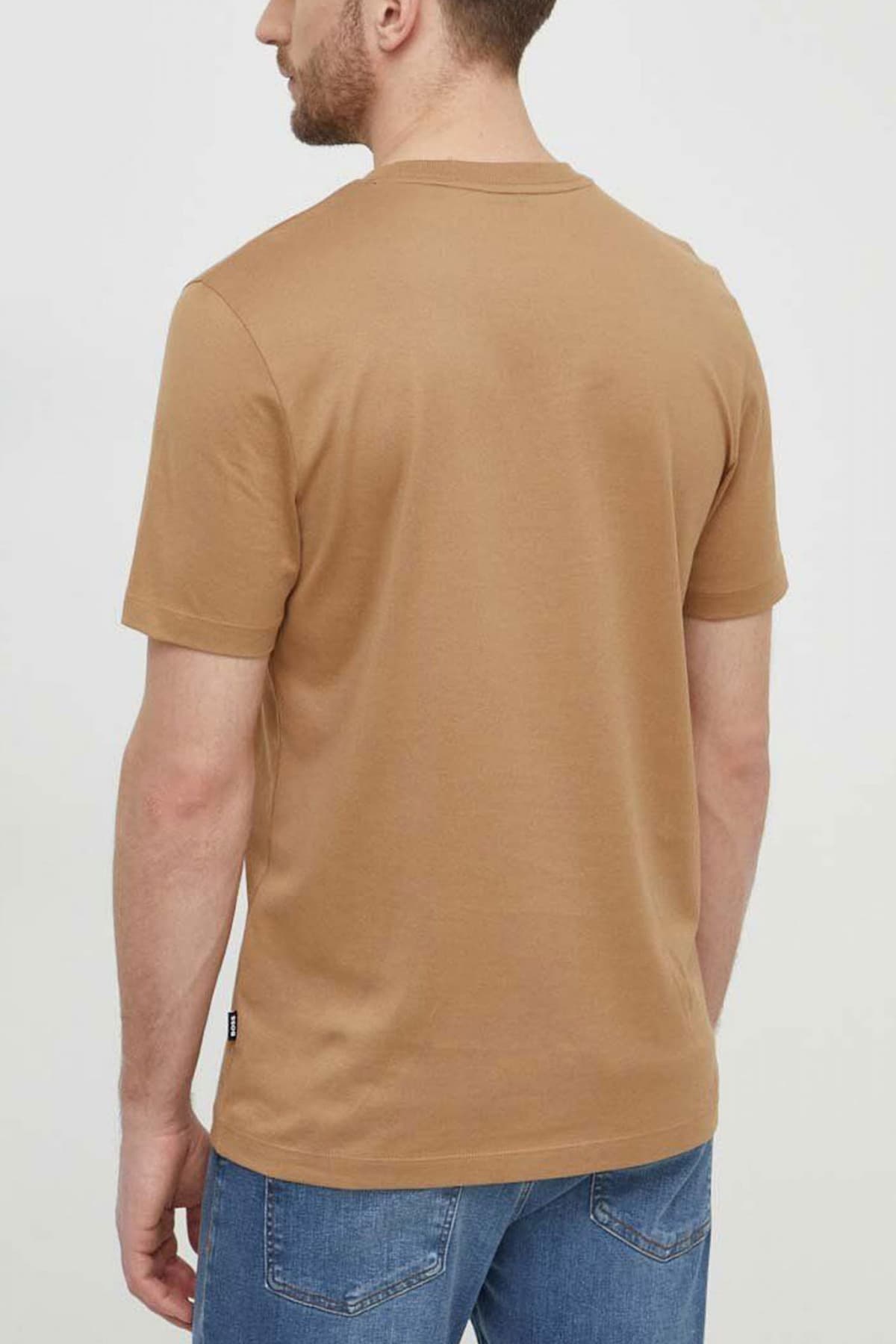 BOSS T-SHIRT JERSEY TIBURT 388 ΚΑΜΕΛ