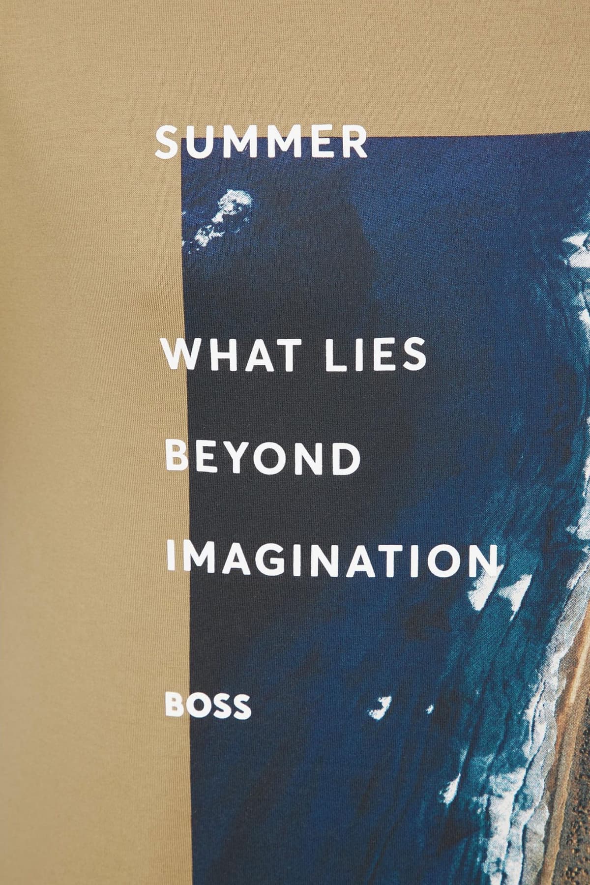 BOSS T-SHIRT JERSEY TIBURT 388 ΚΑΜΕΛ