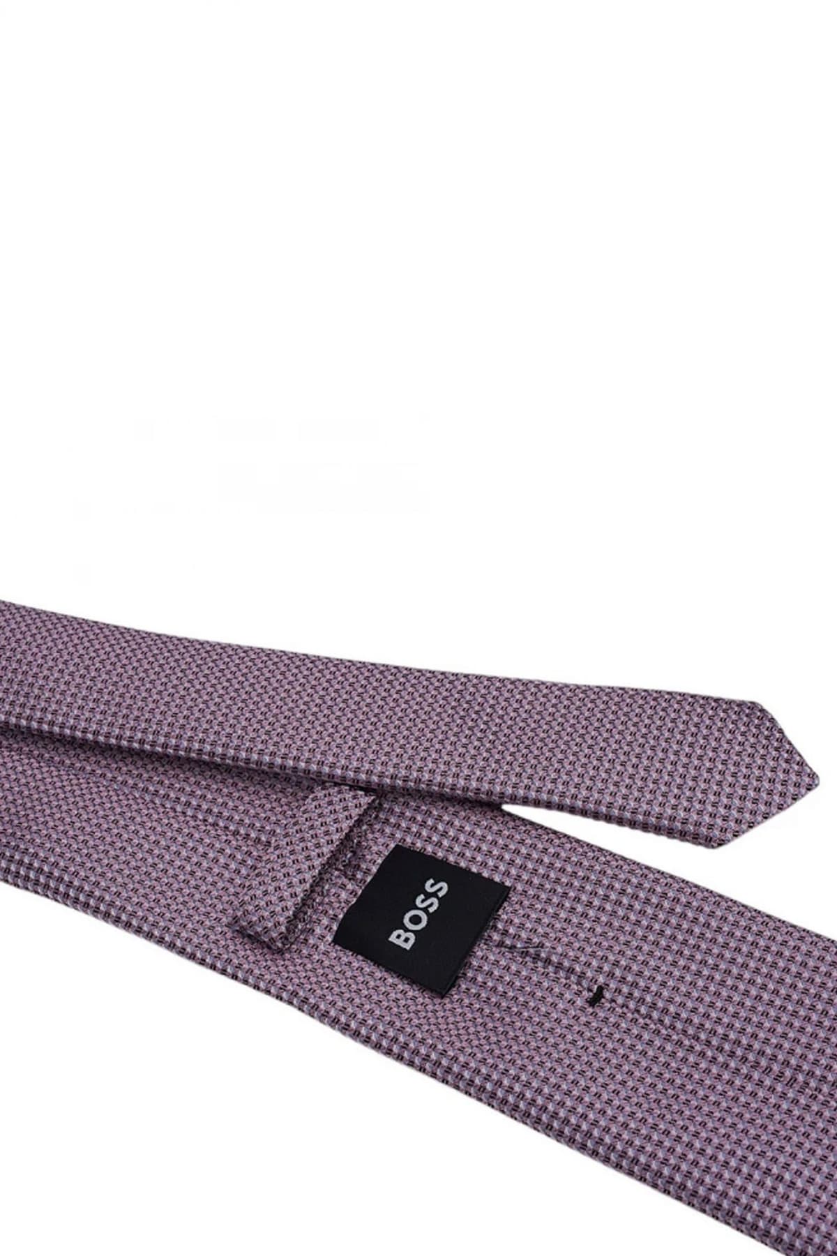 BOSS ΓΡΑΒΑΤΑ ΜΙΚΡΟΣΧΕΔΙΟ H-TIE 7.5CM -222 ΛΙΛΑ
