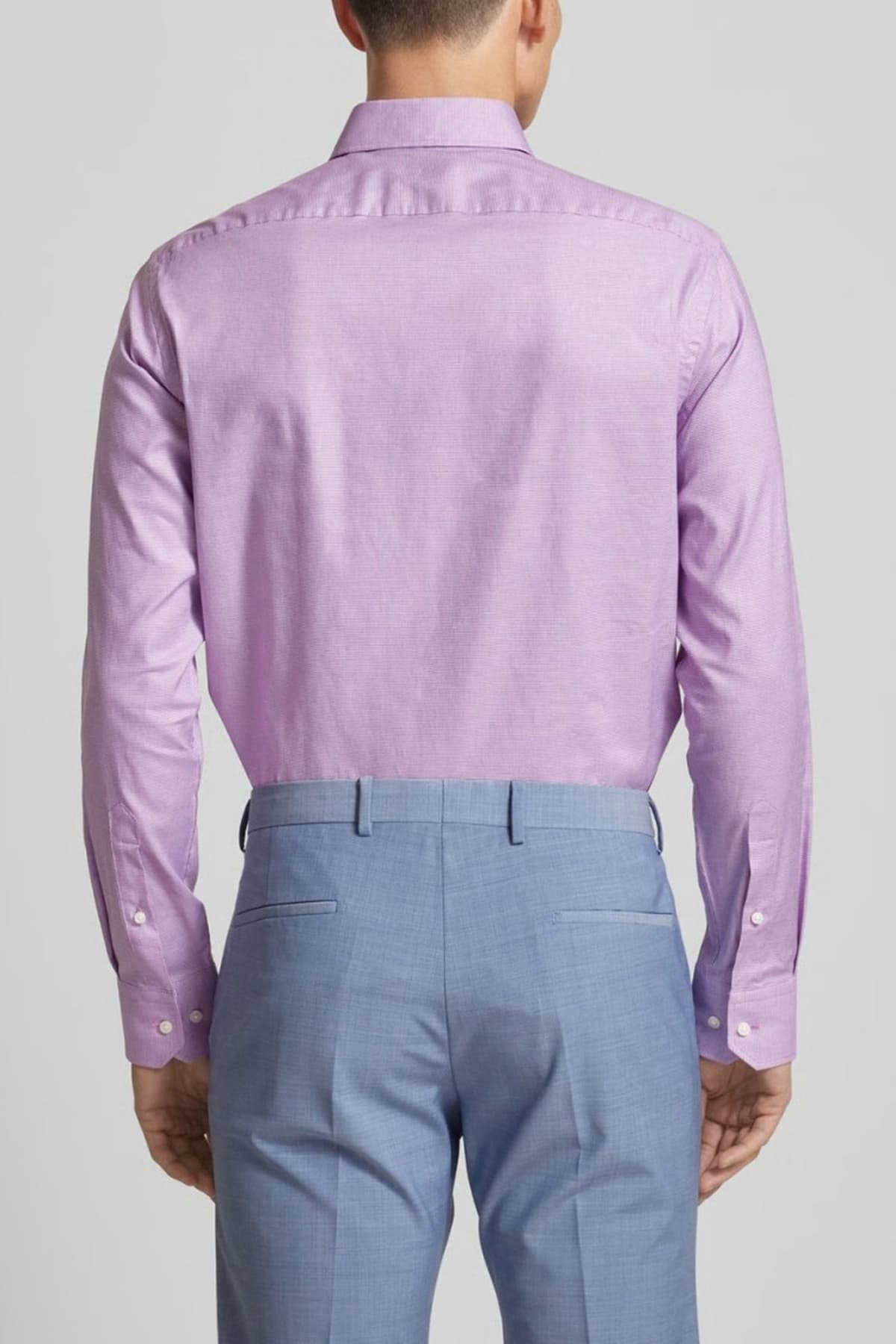 BOSS ΠΟΥΚΑΜΙΣΟ REGULAR FIT EASY IRON H-JOE-SPREAD-C1-222 ΜΩΒ