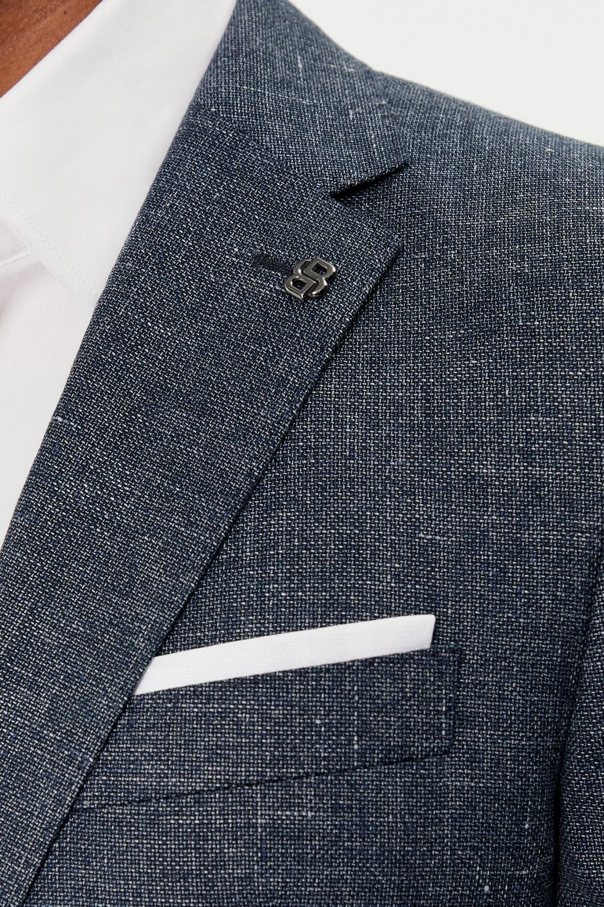 BOSS ΣΑΚΑΚΙ H-HUTSON-233 SLIM FIT ΜΠΛΕ