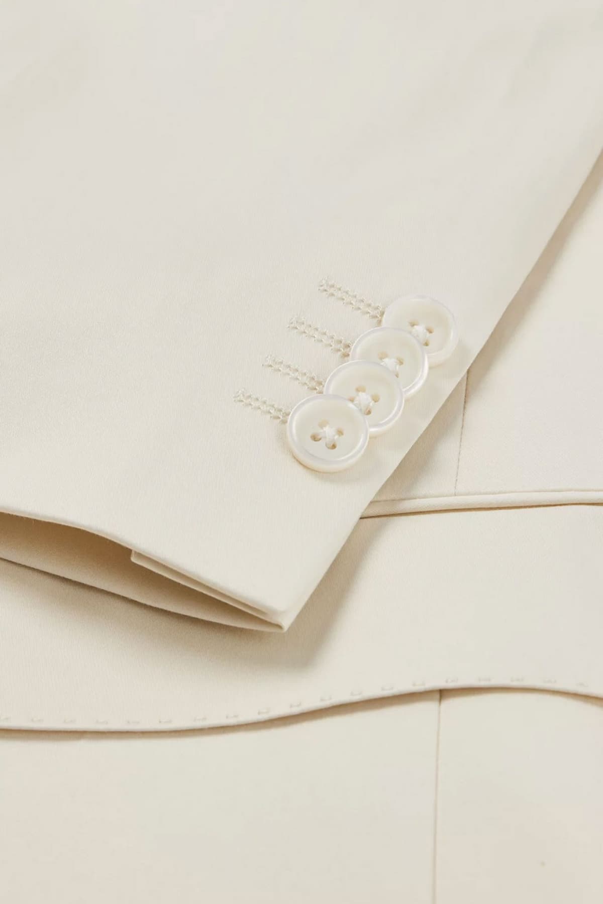 BOSS ΚΟΣΤΟΥΜΙ EXTRA SLIM FIT STRETCH H-REYMOND-2PCS-224 ΕΚΡΟΥ