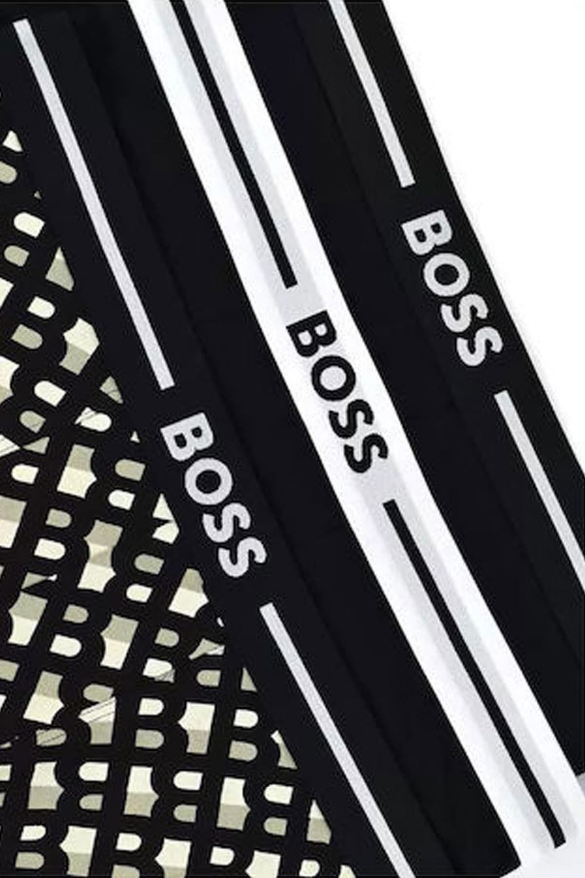 BOSS ΕΣΩΡΟΥΧΑ TRUNK 3P BOLD DESIGN ORGANIC COTTON STRETCH ΜΑΥΡΟ