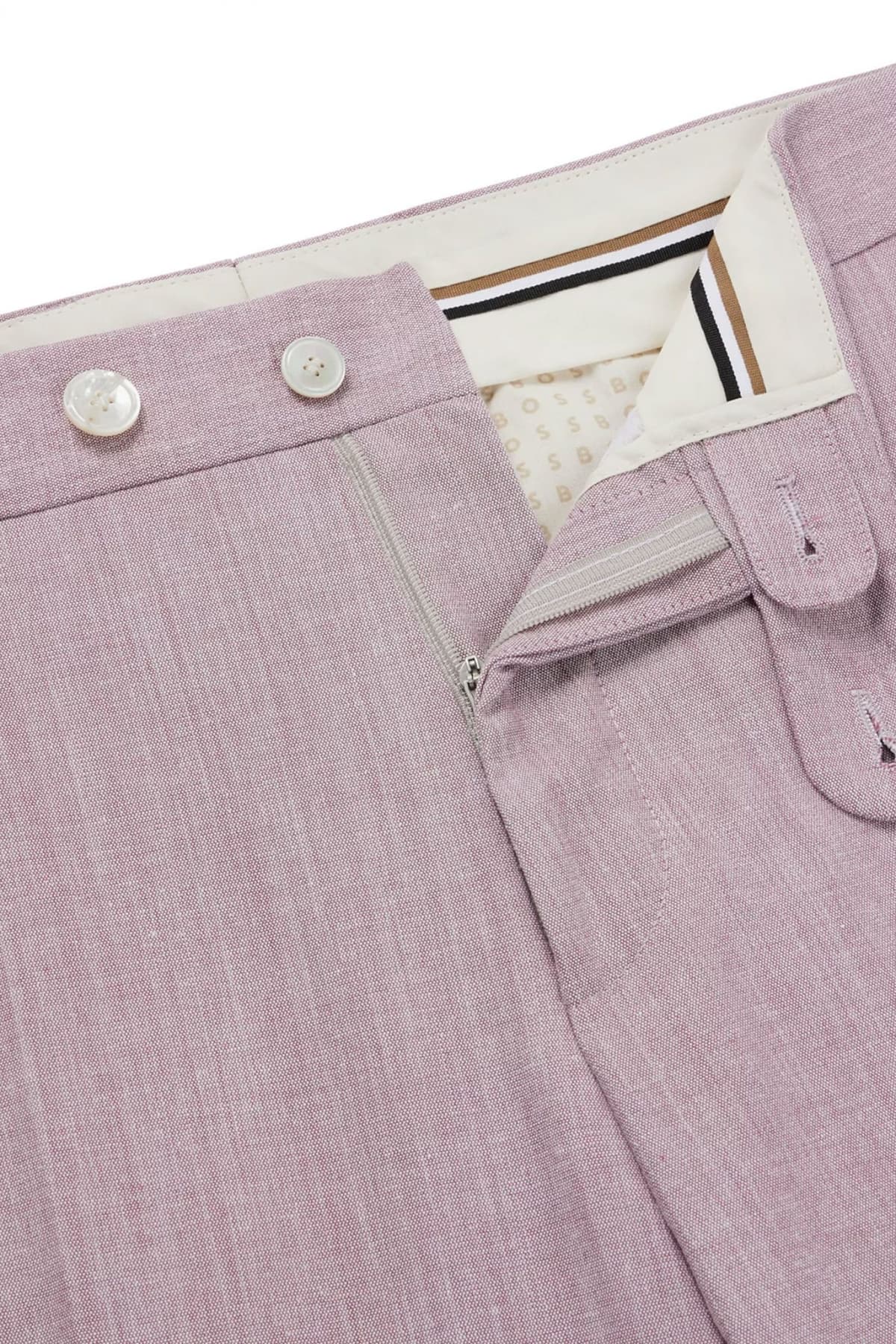 BOSS ΠΑΝΤΕΛΟΝΙ ΚΟΣΤΟΥΜΙΟΥ SLIM FIT H-GENIUS-242 ΡΟΖ