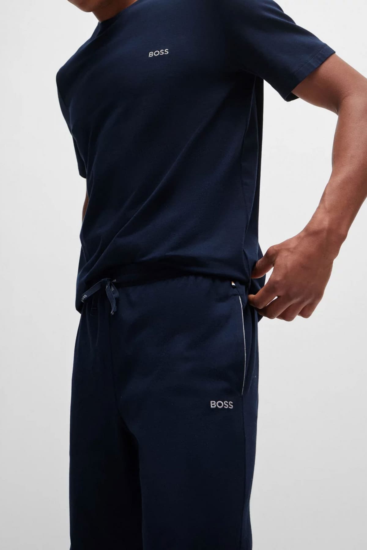 BOSS BODYWEAR ΒΕΡΜΟΥΔΑ MIX&MATCH SHORT CW ΜΠΛΕ