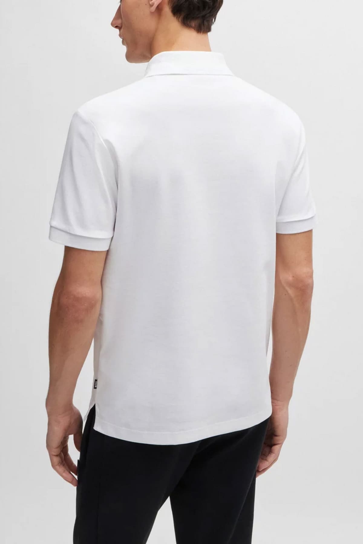 Men's Polo Shirts Boss White