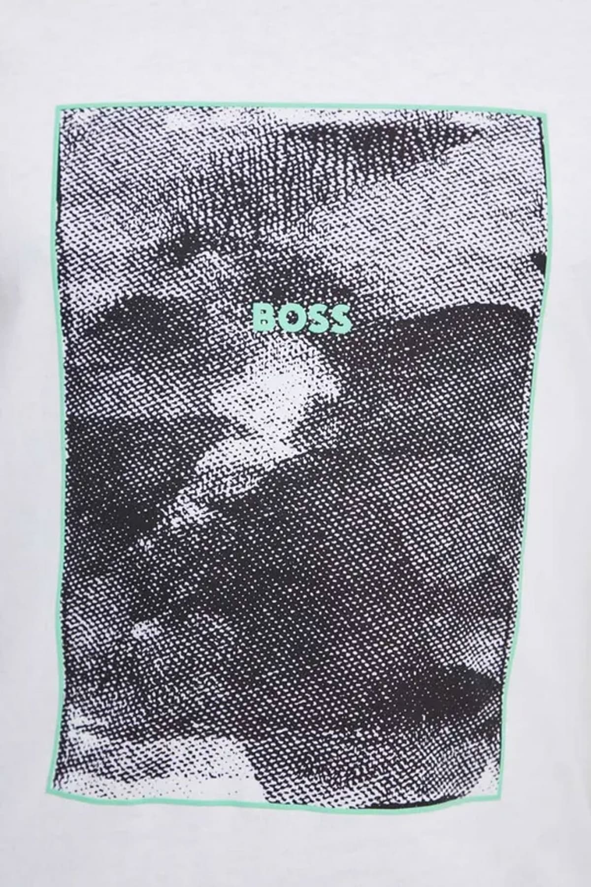 BOSS CASUAL T-SHIRT TE_KALT ΛΕΥΚΟ