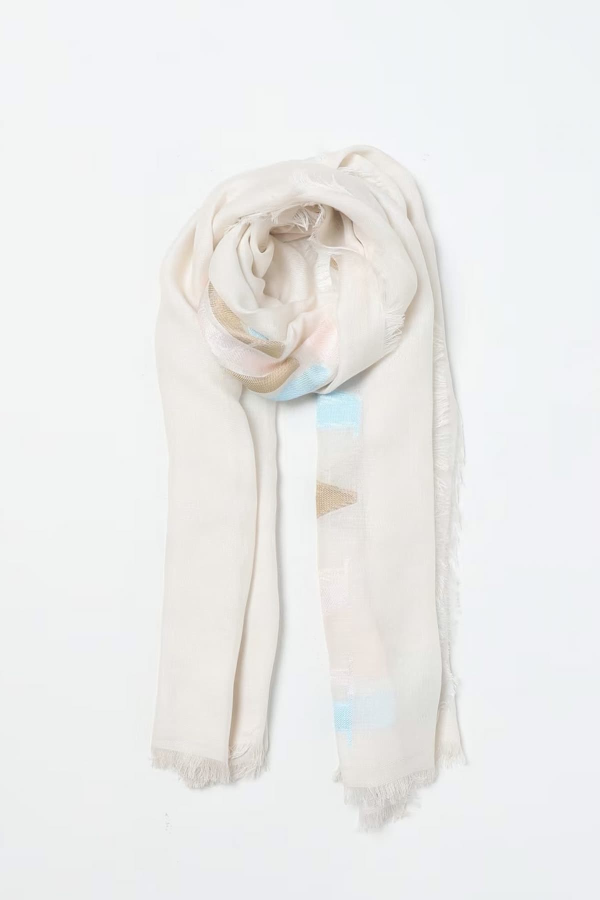 EMPORIO ARMANI ΕΣΑΡΠΑ LOGO ΕΚΡΟΥ