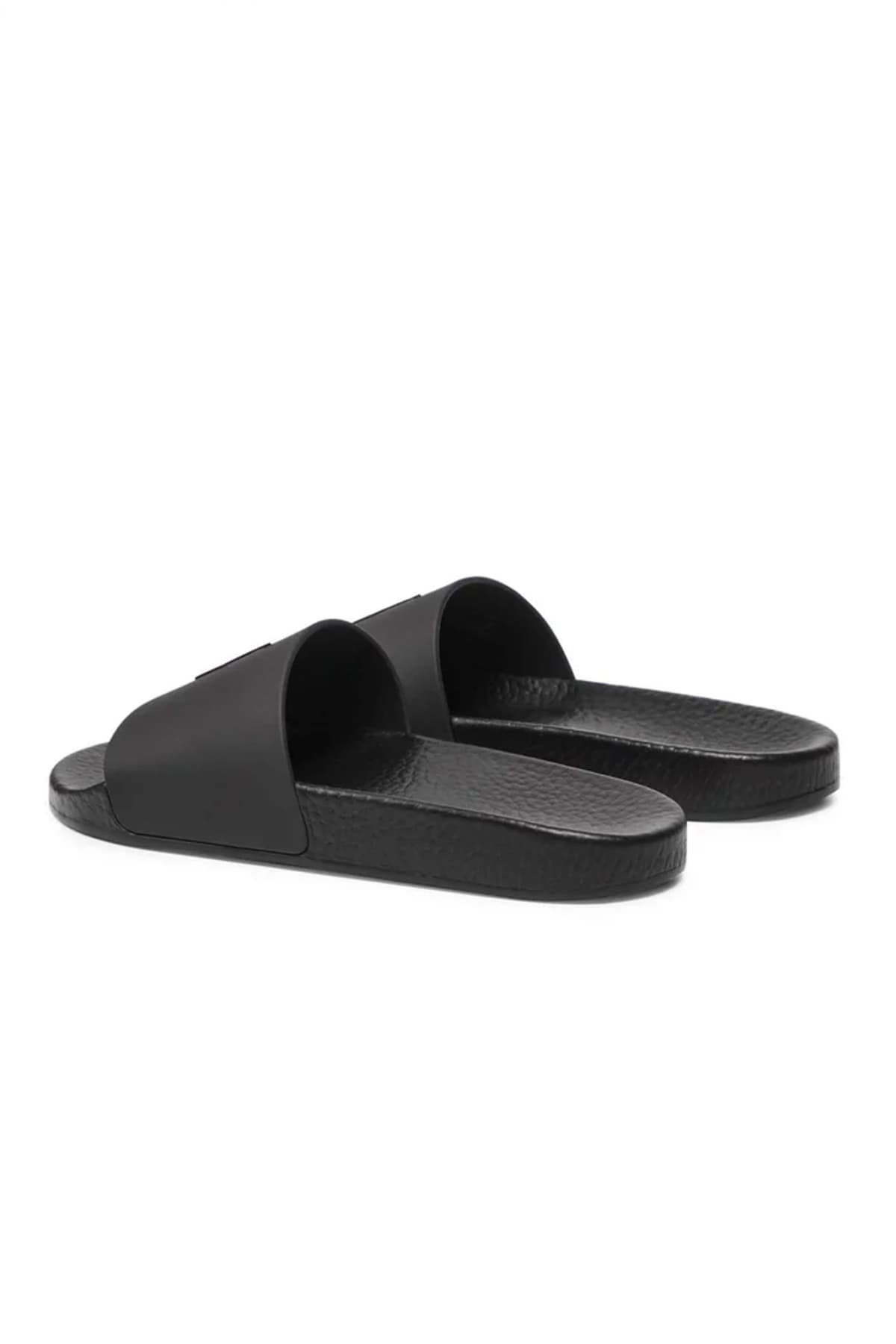 RALPH LAUREN ΠΑΠΟΥΤΣΙΑ ΠΑΝΤΟΦΛΑ POLO SLIDE -SN-SLI ΜΑΥΡΟ-ΚΟΚΚΙΝΟ