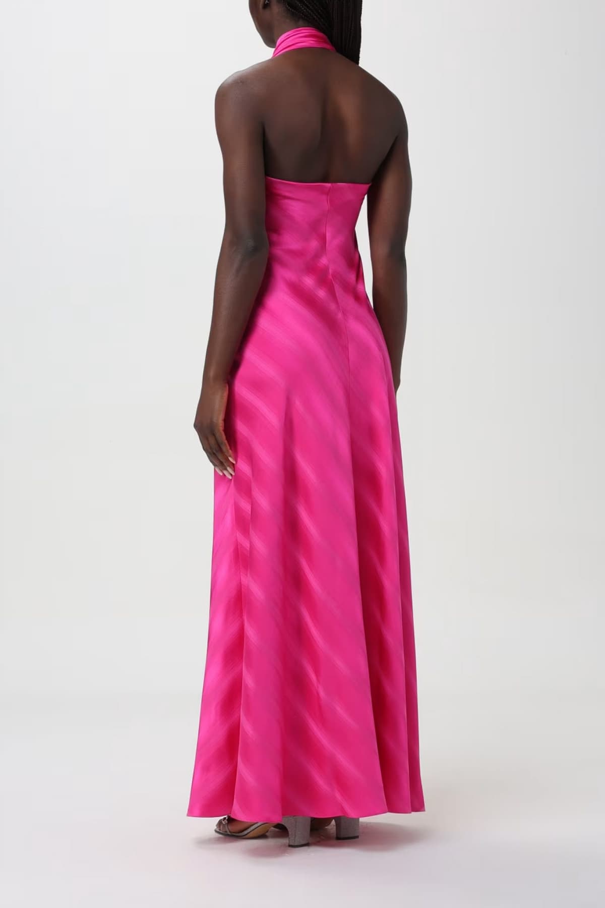 EMPORIO ARMANI ΦΟΡΕΜΑ MAXI ΕΝΑΣ ΩΜΟΣ ΦΟΥΞΙΑ