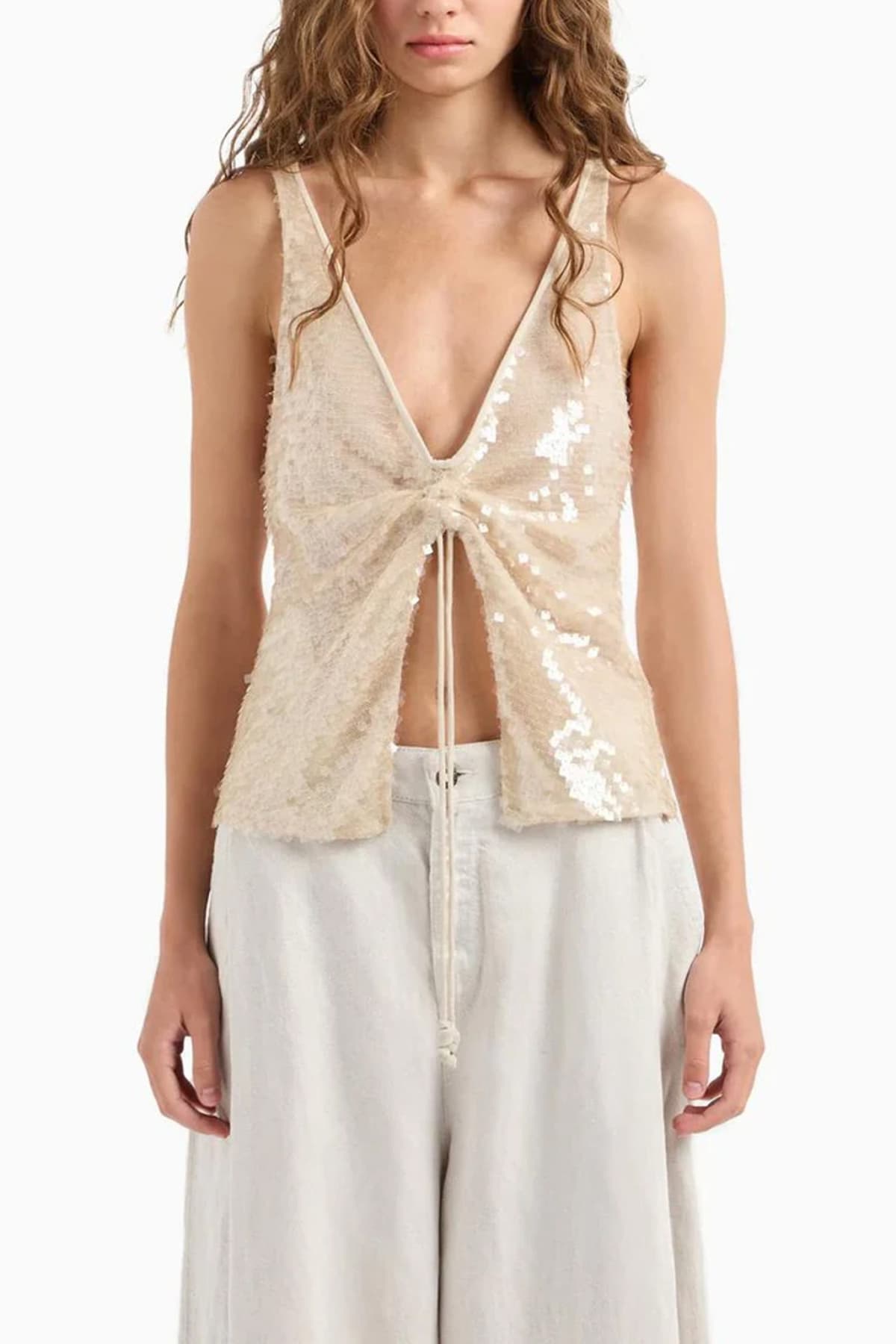 EMPORIO ARMANI ΤΟΠ ΣΟΥΡΑ ΜΠΟΥΣΤΟ ΠΑΓΕΤΑ ΜΠΕΖ