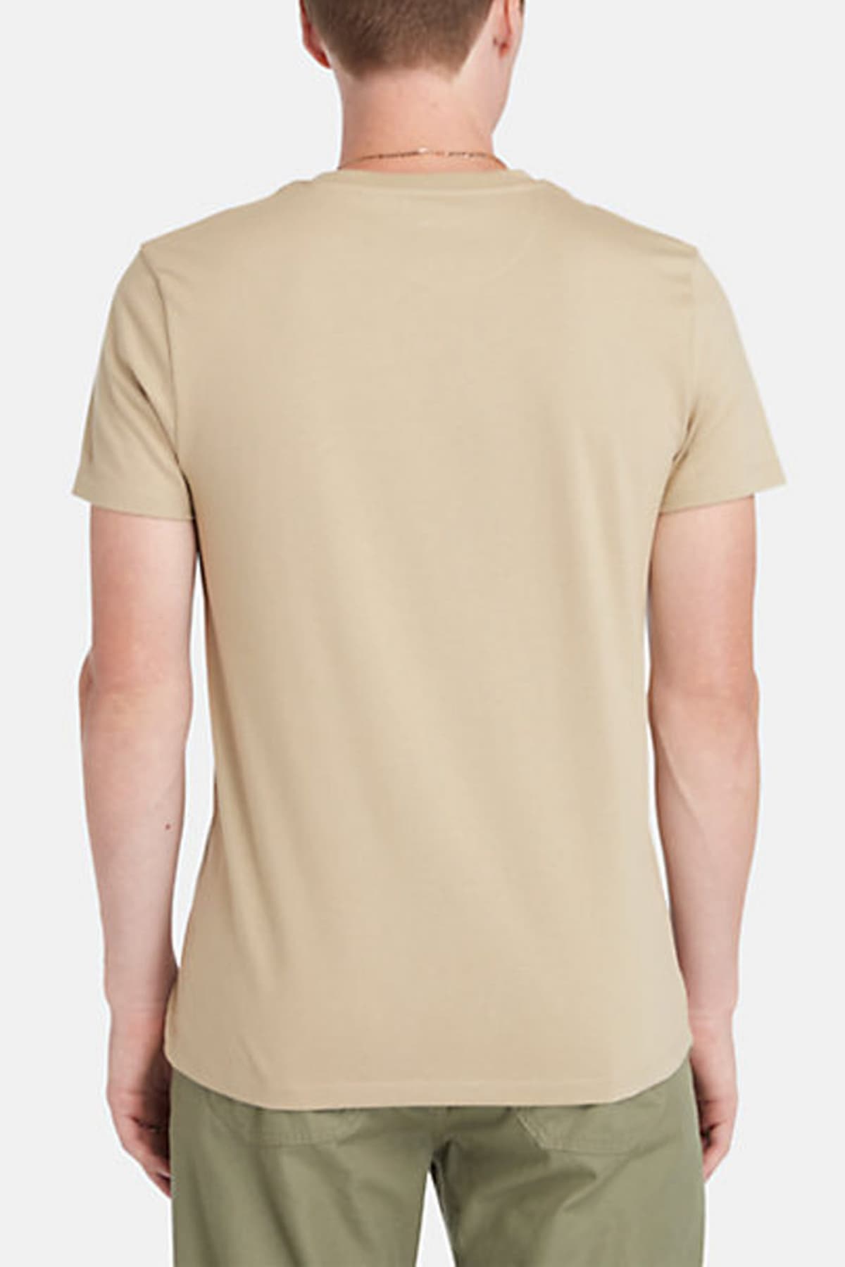 TIMBERLAND T-SHIRT CREW NECK DUN-RIVER SLIM FIT ΜΠΕΖ