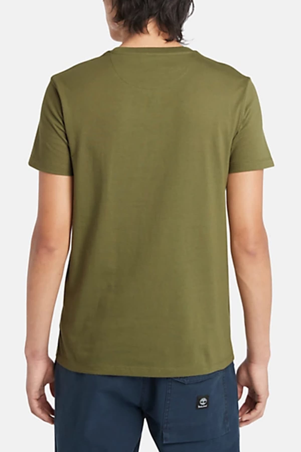 TIMBERLAND T-SHIRT CREW NECK DUN-RIVER SLIM FIT ΛΑΔΙ