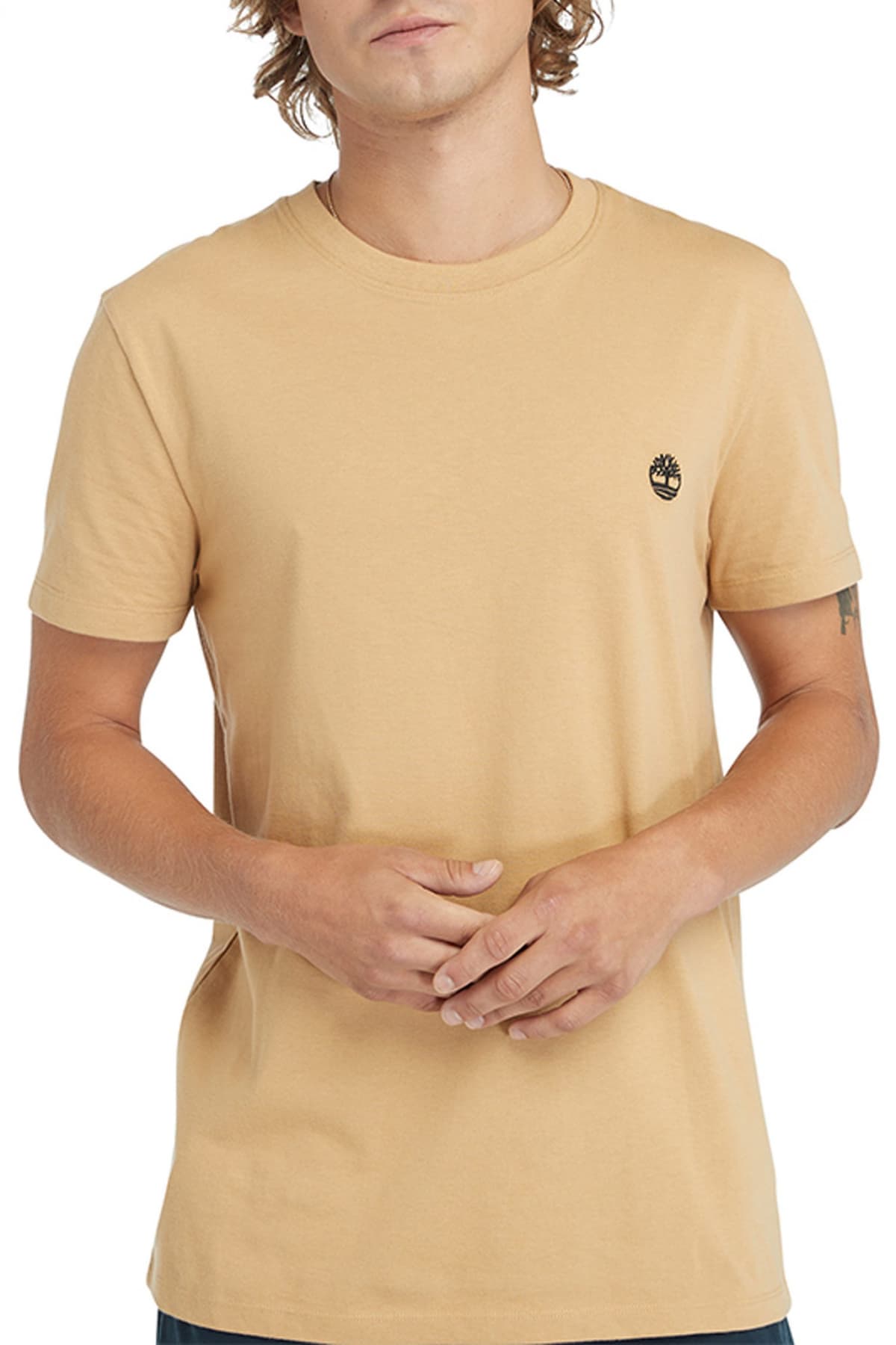 Men's T-Shirts Timberland Brown