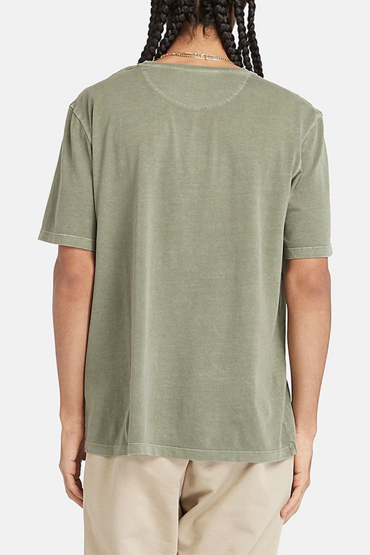 TIMBERLAND T-SHIRT AUTHENTIC FIT ΧΑΚΙ