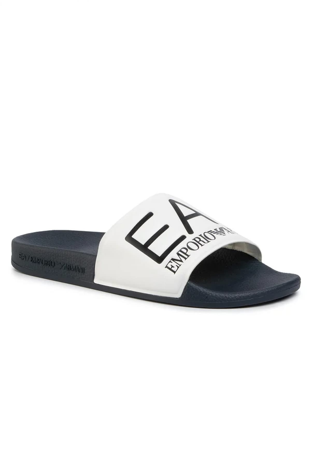 ARMANI 7 ΠΑΝΤΟΦΛΕΣ ΘΑΛΑΣΣΗΣ LOGO ΛΕΥΚΟ