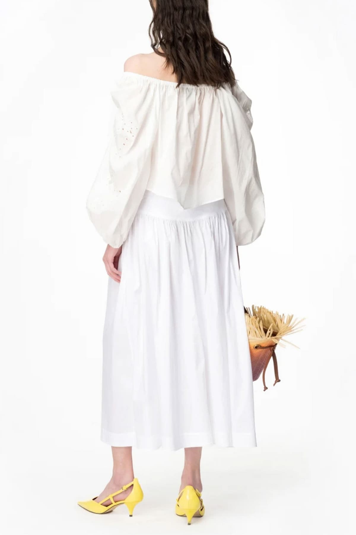 PINKO ΦΟΥΣΤΑ GRINCH MAXI ΜΠΑΣΚΑ ΚΟΡΔΟΝΙ ΛΕΥΚΟ