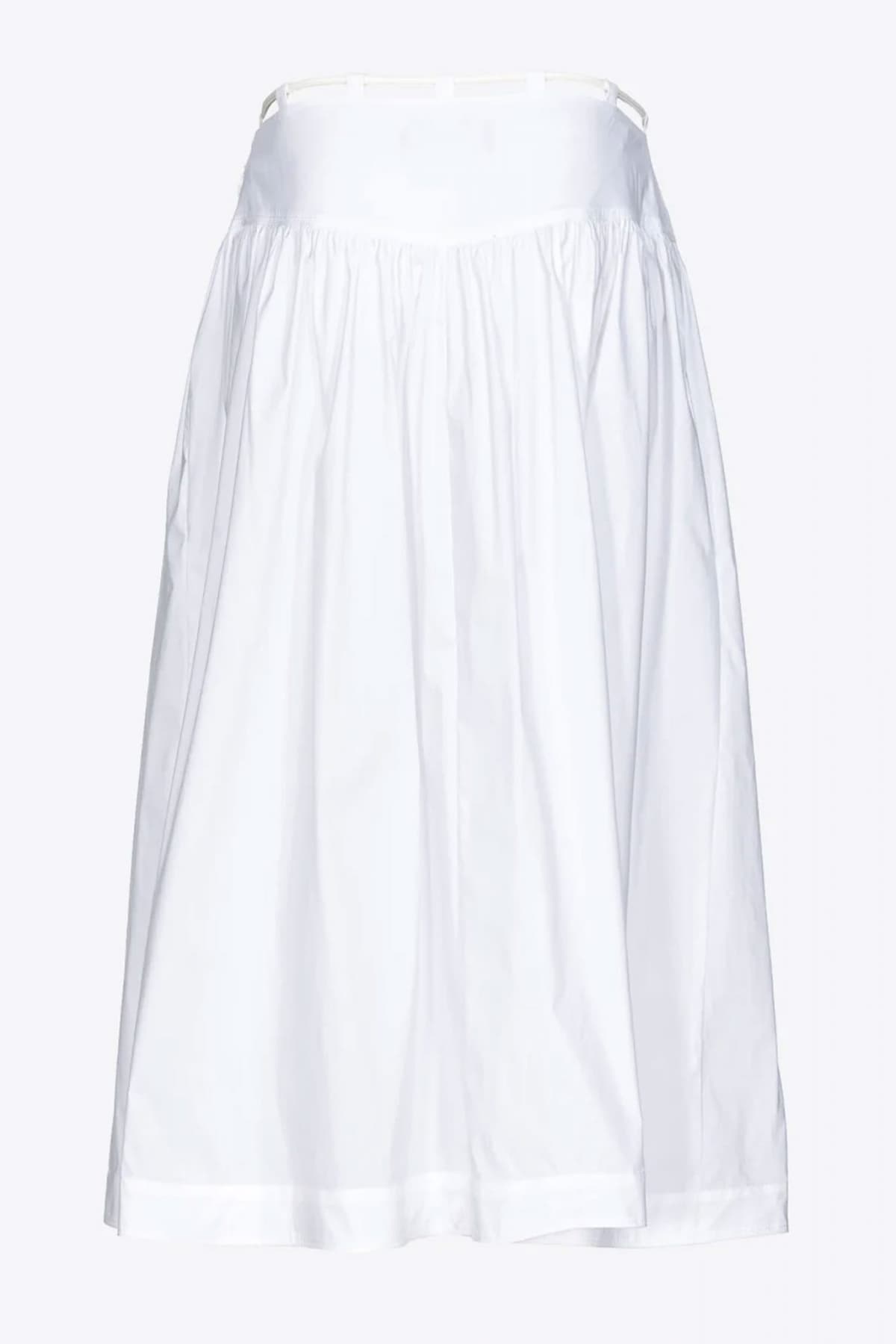 PINKO ΦΟΥΣΤΑ GRINCH MAXI ΜΠΑΣΚΑ ΚΟΡΔΟΝΙ ΛΕΥΚΟ