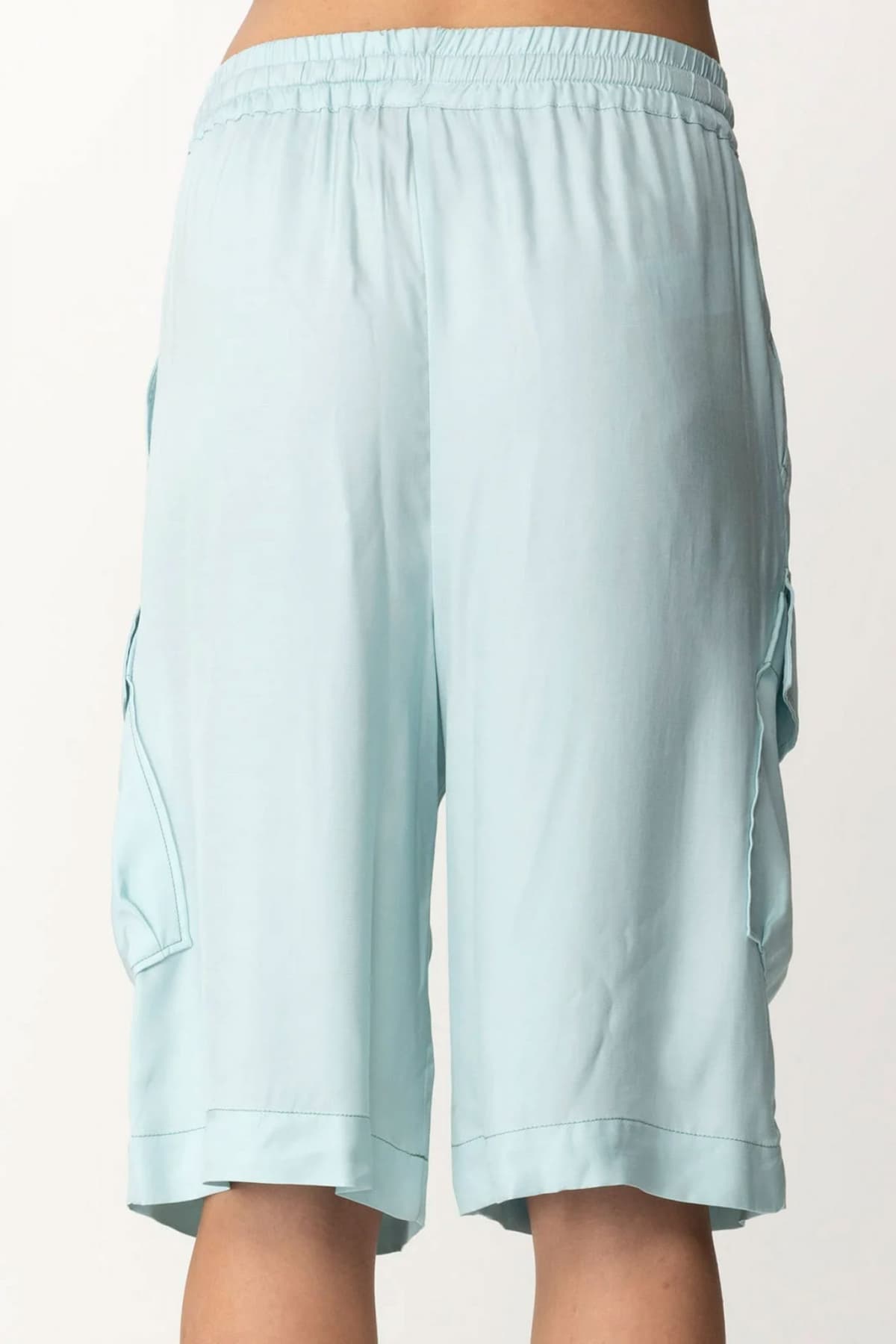 PINKO ΒΕΡΜΟΥΔΑ BRAVEN CARGO ΛΑΣΤΙΧΟ ΜΕΣΗ ΣΙΕΛ