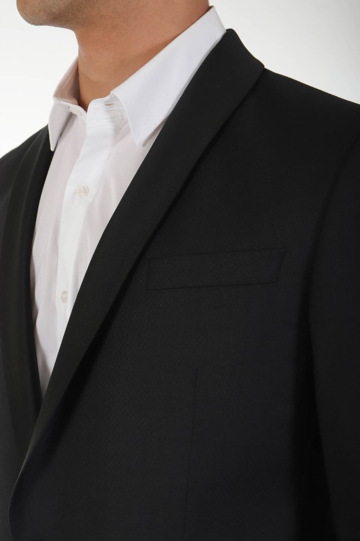 KARL LAGERFELD ΣΑΚΑΚΙ SMOKIN ΜΟΝΟΚΟΥΜΠΟ SIGHT ΣΑΤΕΝ ΚΟΥΜΠΙ ΜΑΥΡΟ