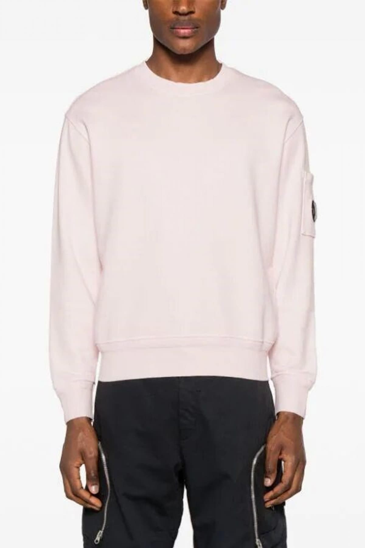 C.P. COMPANY ΦΟΥΤΕΡ CREW NECK ΡΟΖ