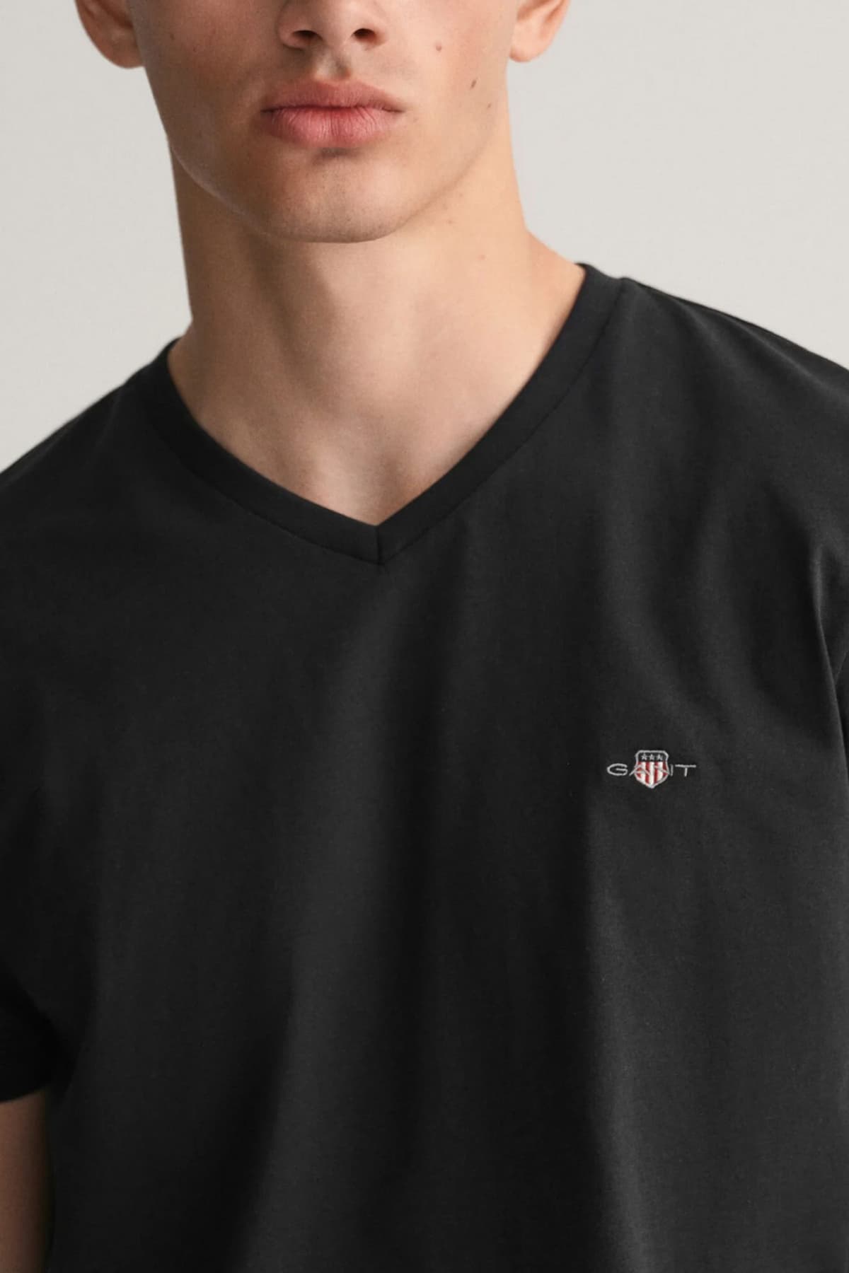 Men's T-Shirts Gant Black