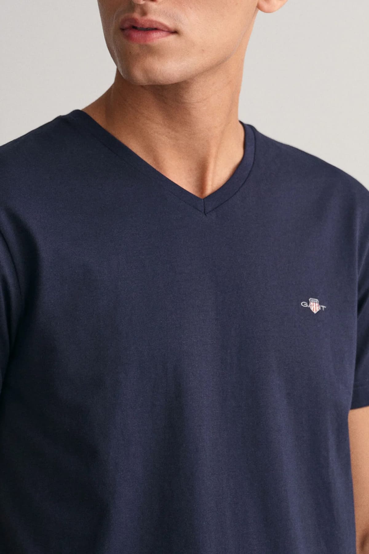 Men's T-Shirts Gant Blue