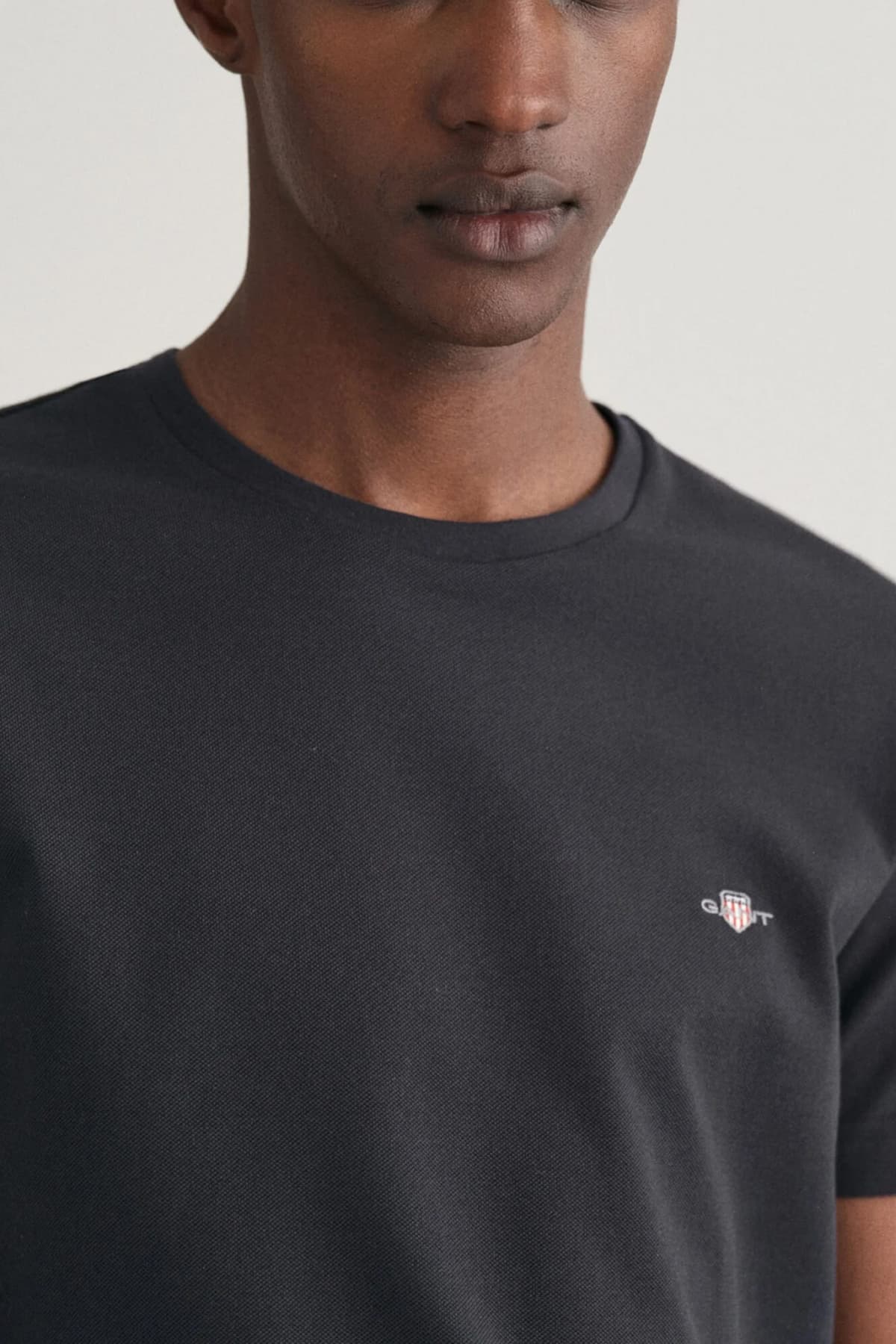 Men's T-Shirts Gant Black