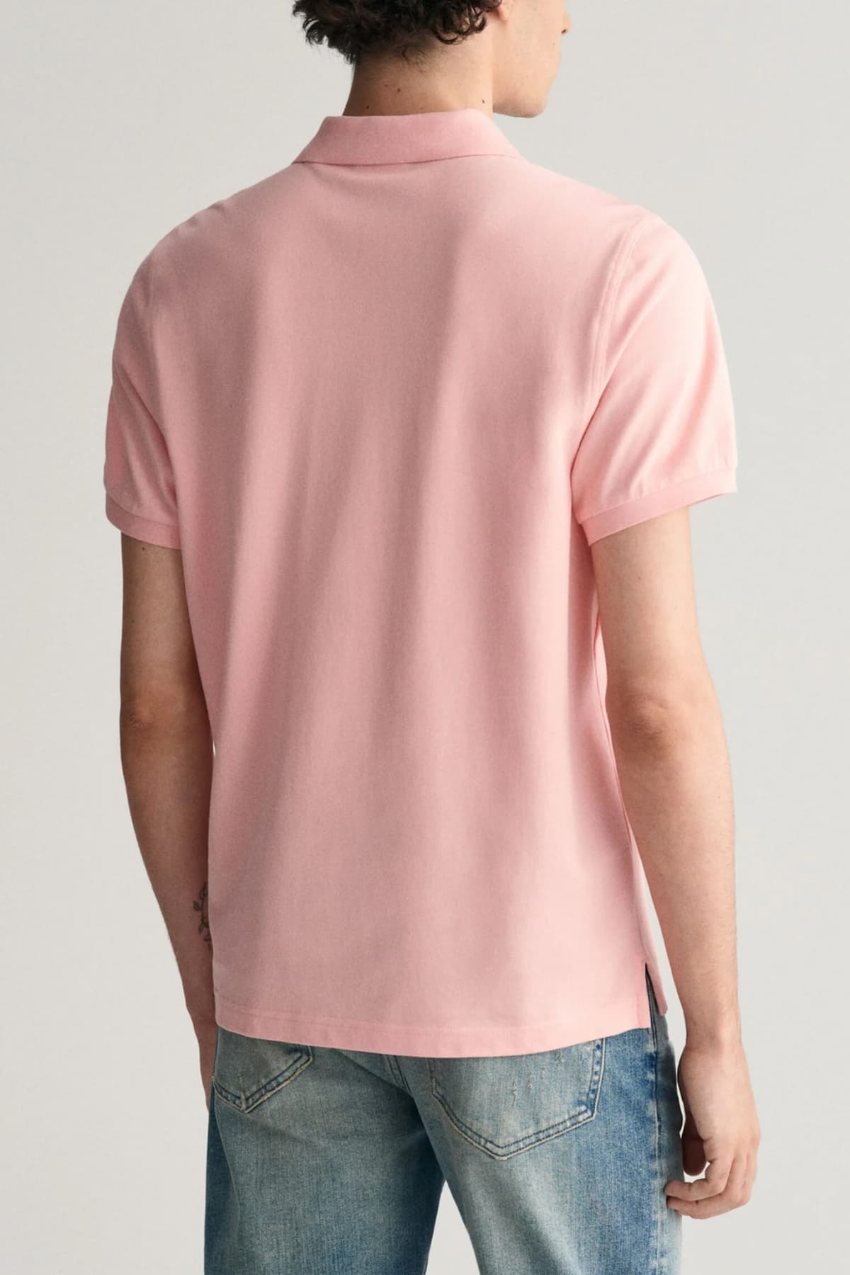 Men's Polo Shirts Gant Pink