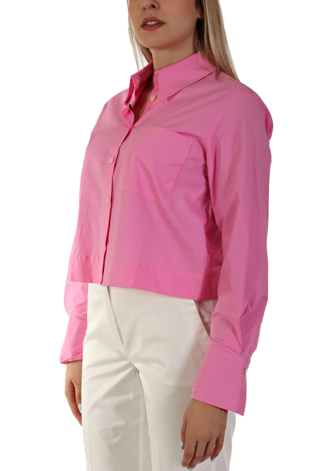 MARELLA ΠΟΥΚΑΜΙΣΟ CROP ABRUZZO ΡΟΖ