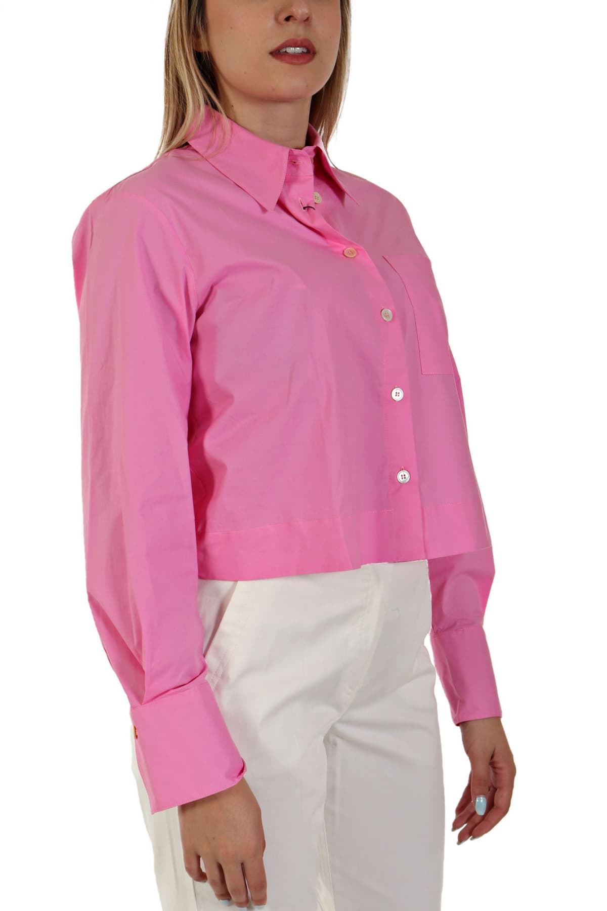 MARELLA ΠΟΥΚΑΜΙΣΟ CROP ABRUZZO ΡΟΖ