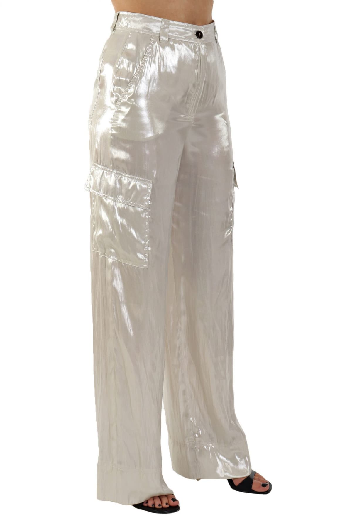 MARELLA ΠΑΝΤΕΛΟΝΑ ERMINIA CARGO ΜΕΤΑΛΛΙΖΕ ΛΕΥΚΟ